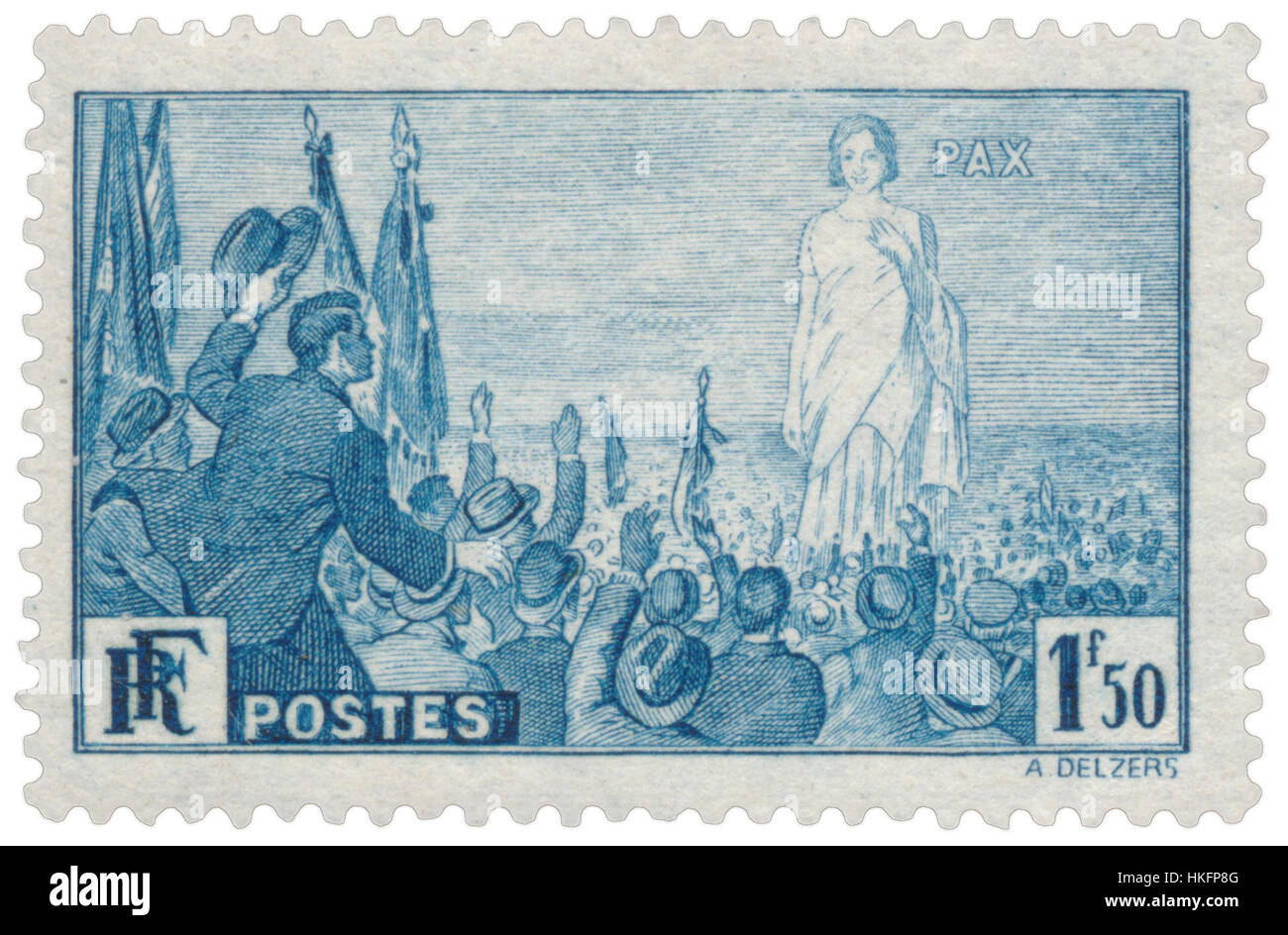 Le dessin du timbre poste 1936, présenté sur Wikitimbres.fr, met en valeur une pièce importante de l'histoire postale française de 1936. Cette œuvre représente le style et les influences culturelles de cette époque dans la conception de timbres. Banque D'Images