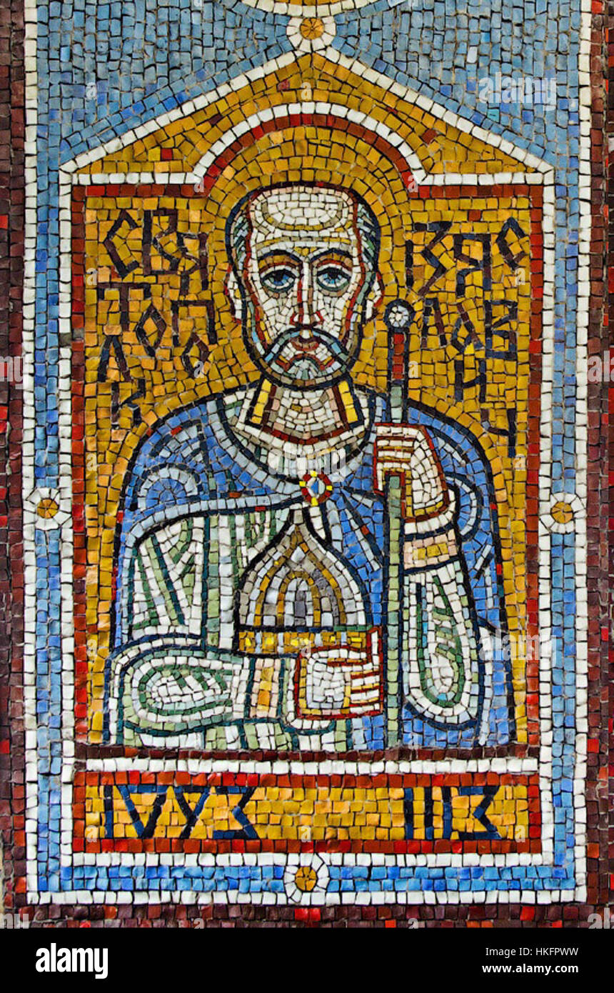 Sviatopolk II, prince de la Rus de Kiev du XIe siècle, était connu pour son règne tumultueux marqué par des intrigues politiques et des conflits, en particulier dans sa lutte pour le contrôle du trône de Kiev. Banque D'Images