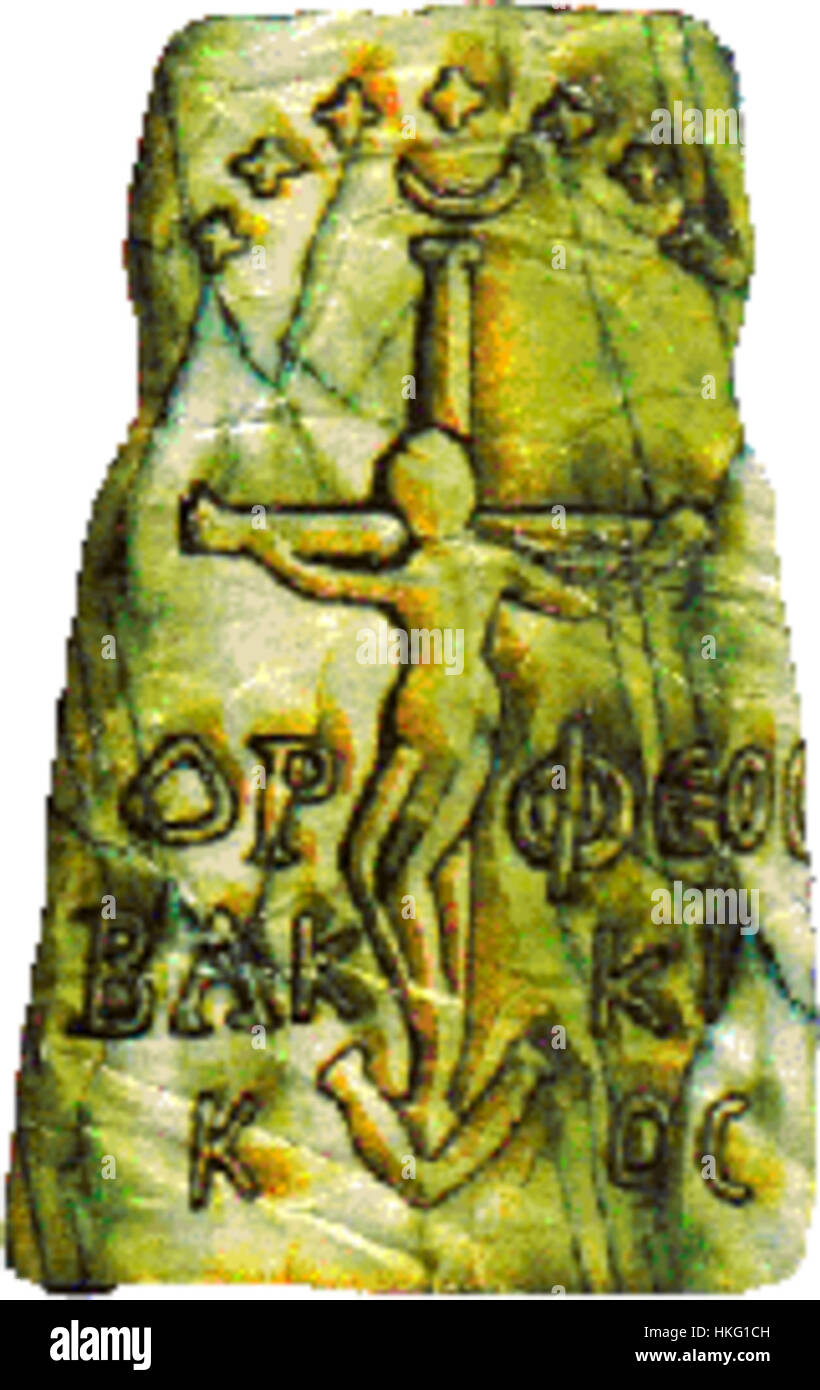Dionysos Crucifixion Banque D'Images