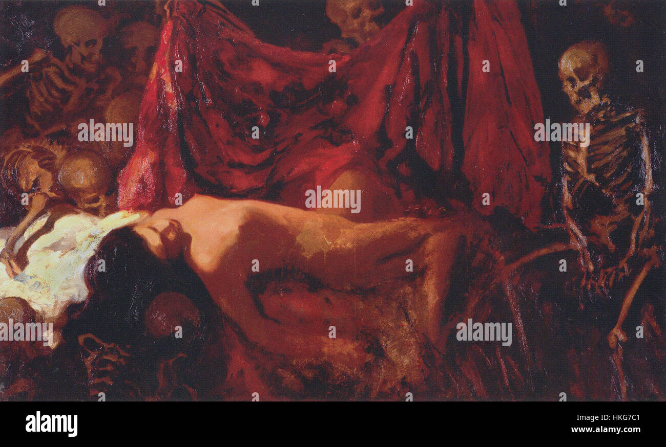 « Loppu » d’Oscar Parviainen est une peinture contemporaine représentant des formes et des couleurs abstraites. Le travail reflète des thèmes de finalité et de transition, explorant l'impact émotionnel du changement à travers l'utilisation de couleurs vives et la composition abstraite. Banque D'Images