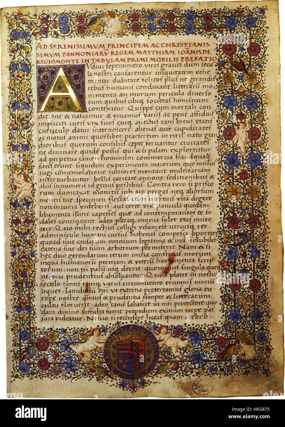 *Regiomontanus Canones* est un texte astronomique important qui a jeté les bases de l'astronomie moderne. Écrit par Johannes Regiomontanus au XVe siècle, il a contribué à l'étude des mouvements planétaires et des corps célestes. Banque D'Images