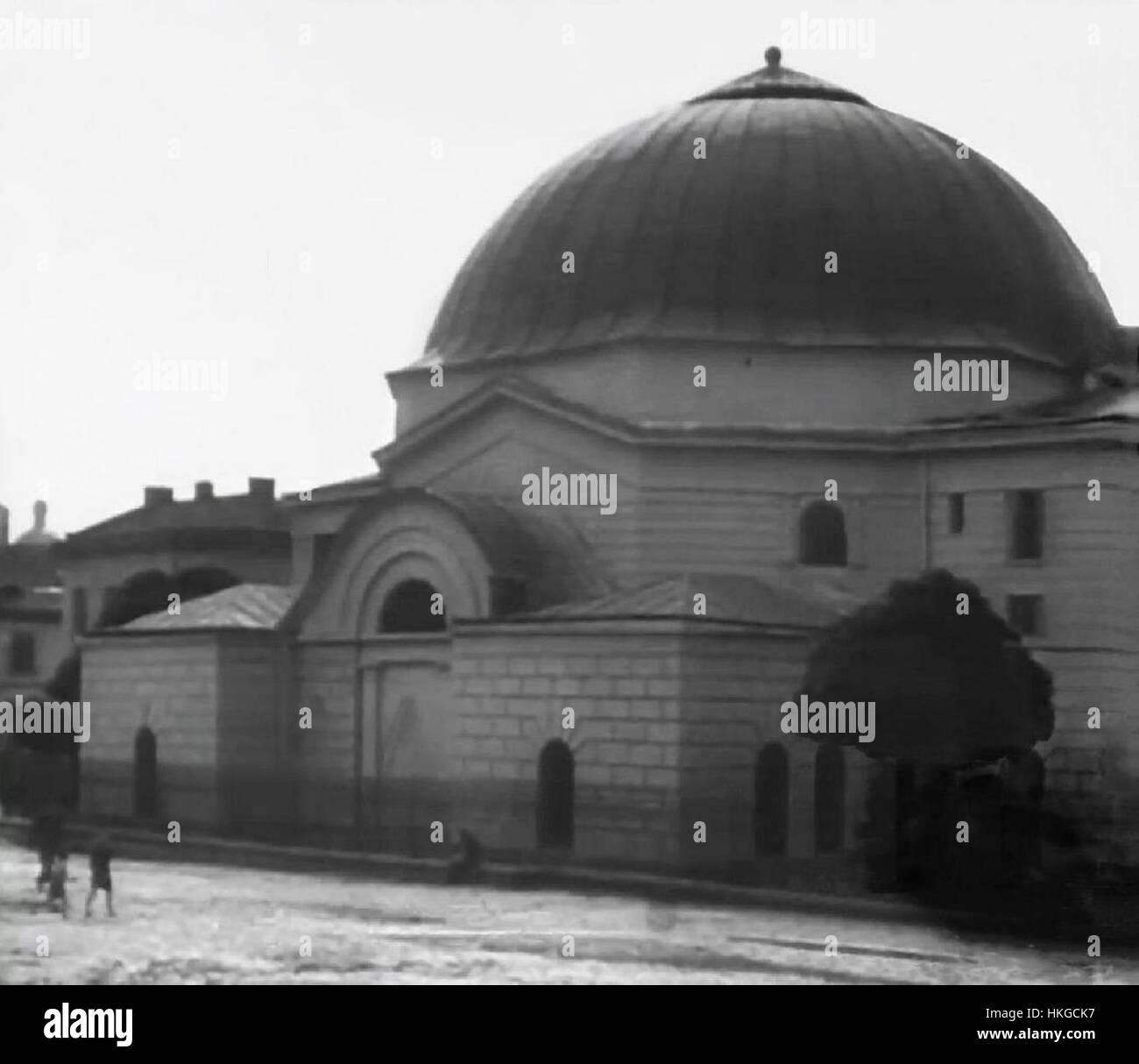 La synagogue du Templum à Lviv (Lwow), en Ukraine, est un lieu de culte juif historique. La synagogue est connue pour sa beauté architecturale et son importance culturelle dans la communauté juive de Lviv au XVIIe siècle. Banque D'Images