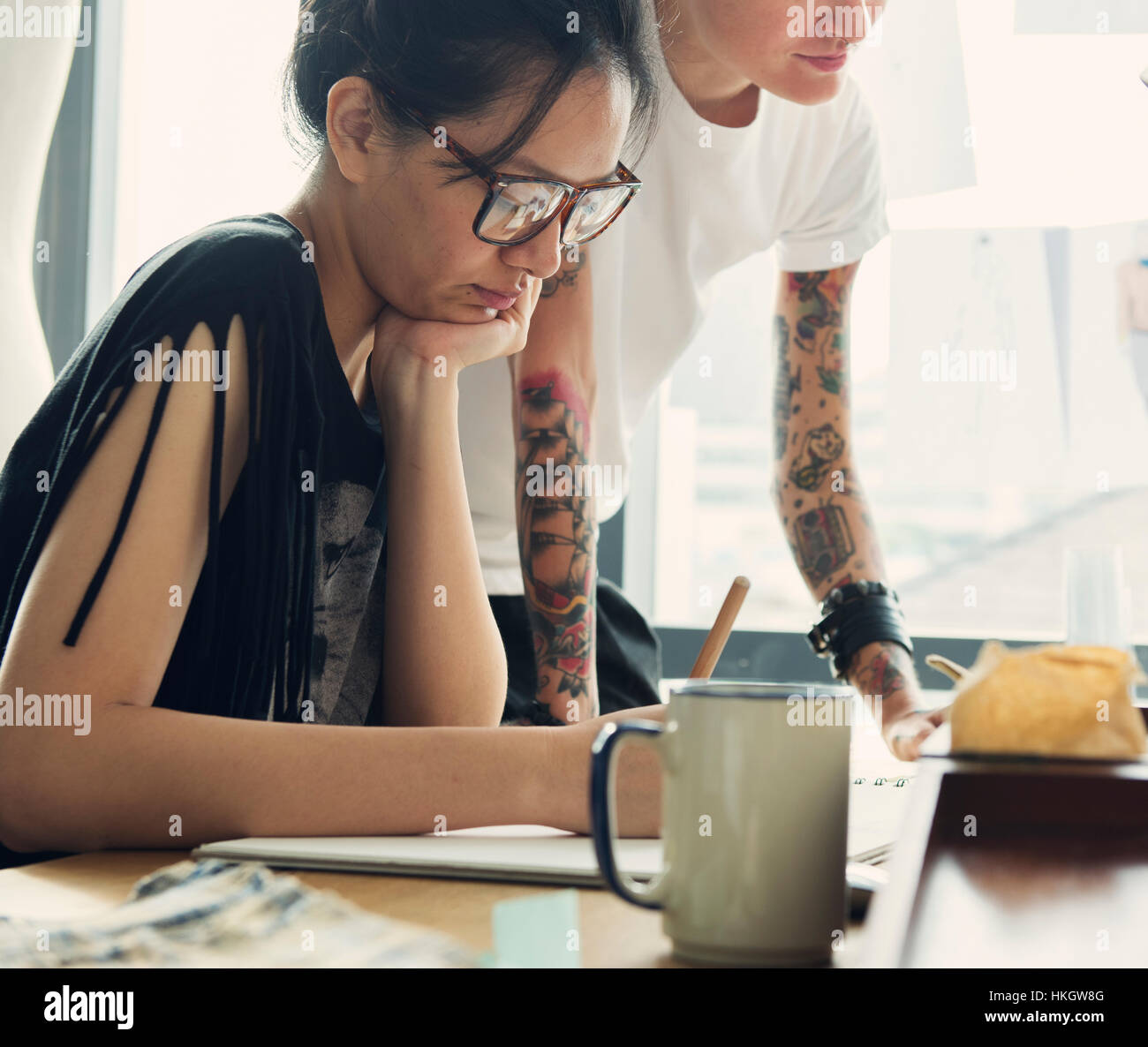 Robe Mode tendance Design créatif Concept élégant Banque D'Images