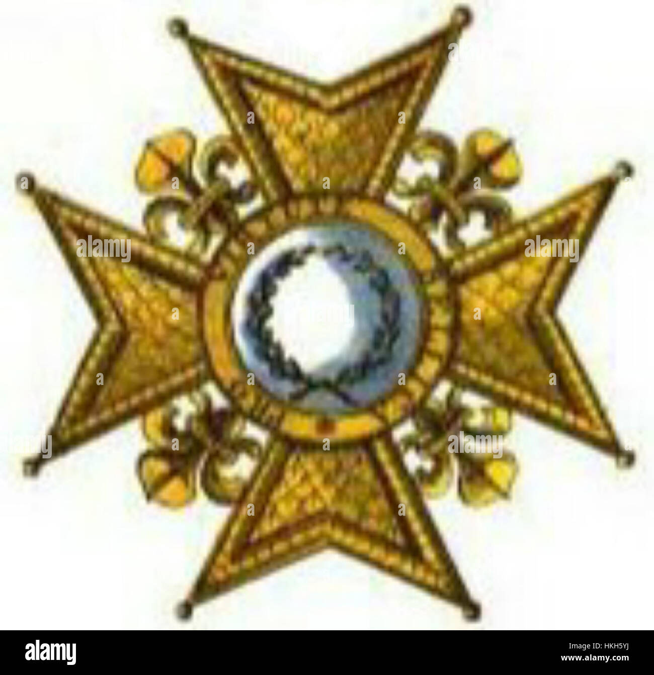 Ordre du Mérite militaire, star (France) Banque D'Images