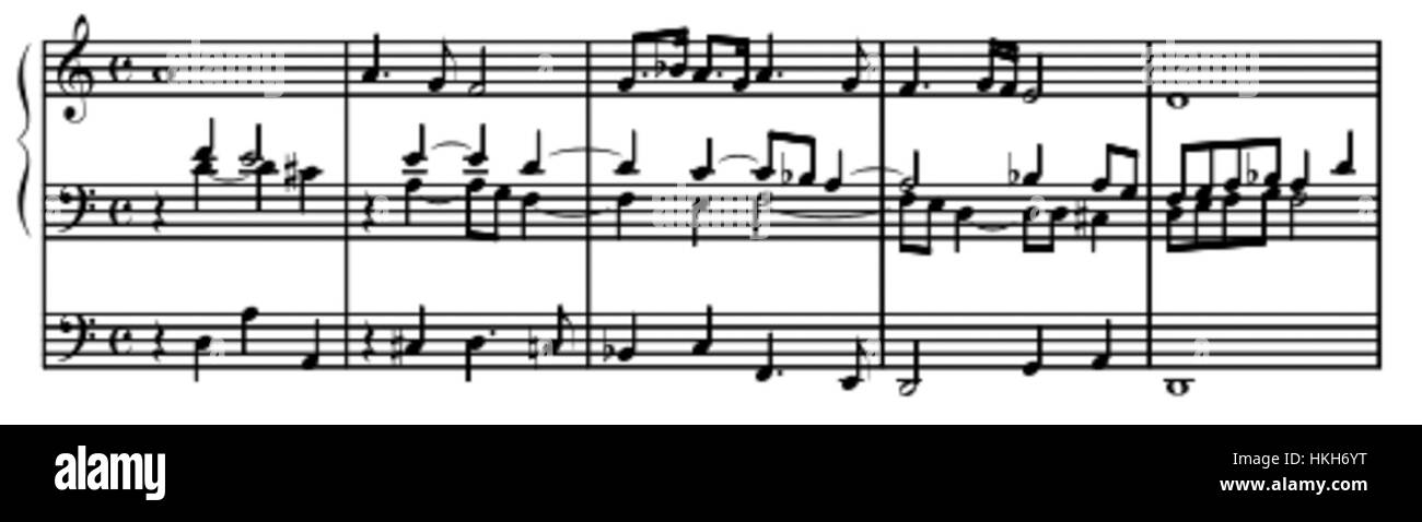 Dieterich Buxtehude, compositeur baroque, a écrit la composition chorale sacrée 'Vater unser in Himmelreich' BuxWV 219, une œuvre typique de sa contribution à la musique d'église, mettant en vedette des harmonies et des thèmes religieux centrés sur le Notre Père. Banque D'Images
