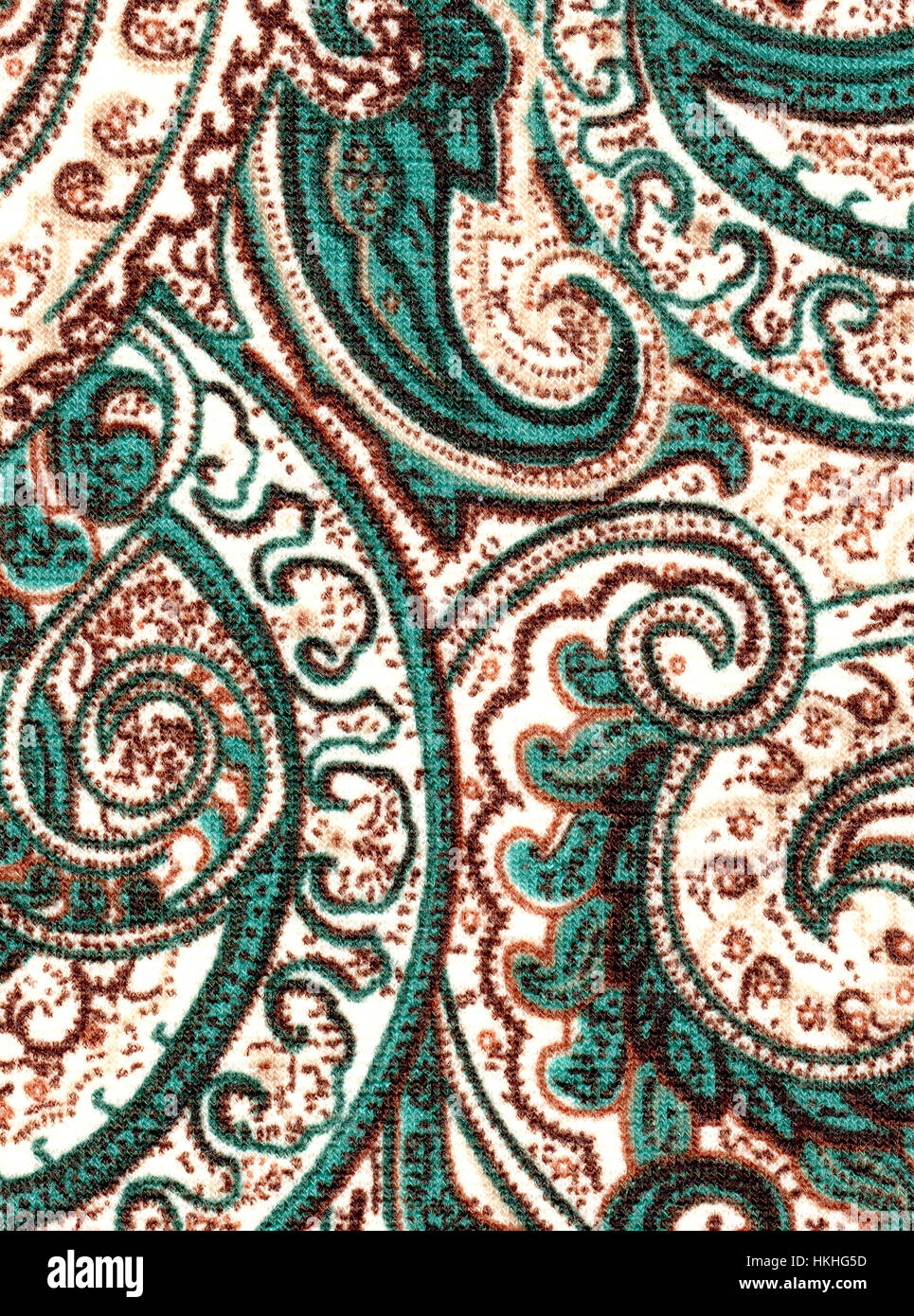 Tissu de décoration, Close up detail Banque D'Images