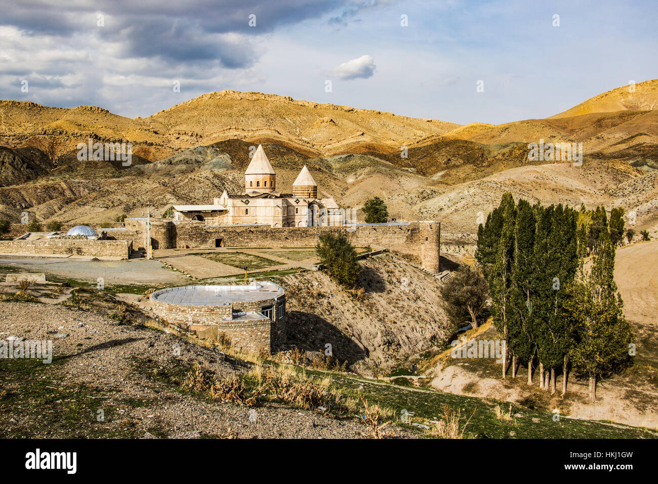 Monastère Saint Thaddée ; à l'ouest de l'Azerbaïdjan, l'Iran Banque D'Images Monastère Saint Thaddée ; à l'ouest de l'Azerbaïdjan, l'Iran Banque D'Images