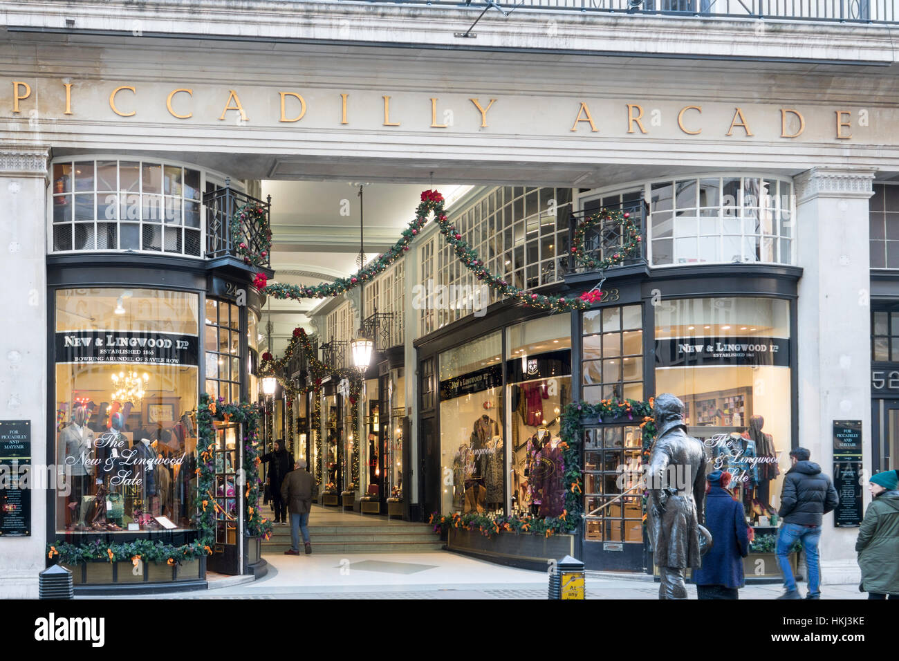 Piccadilly Arcade, London Banque D'Images