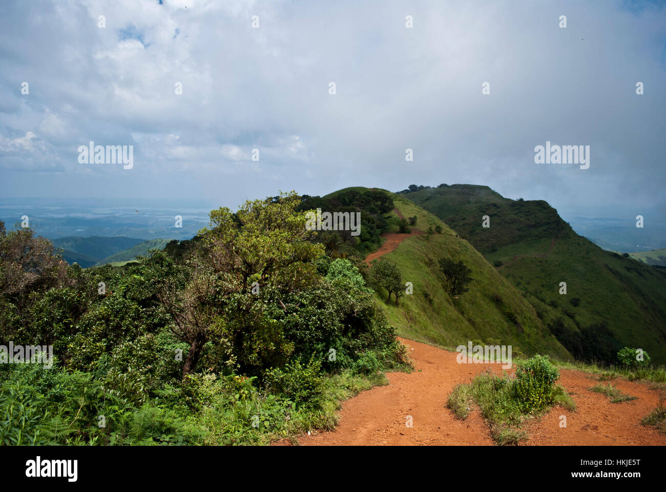 Kodachadri Western Ghats India Karnataka Banque D'Images