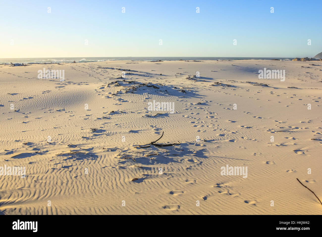 Noordhoek Beach background Banque D'Images