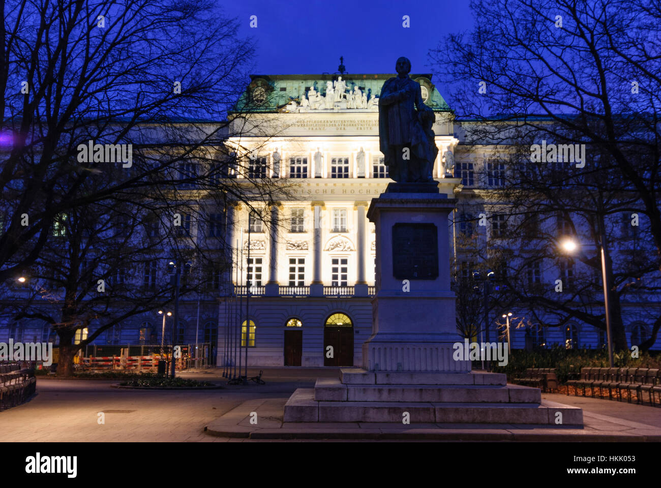 Wien, Vienne : Technical University, 04, Wien, Autriche. Banque D'Images