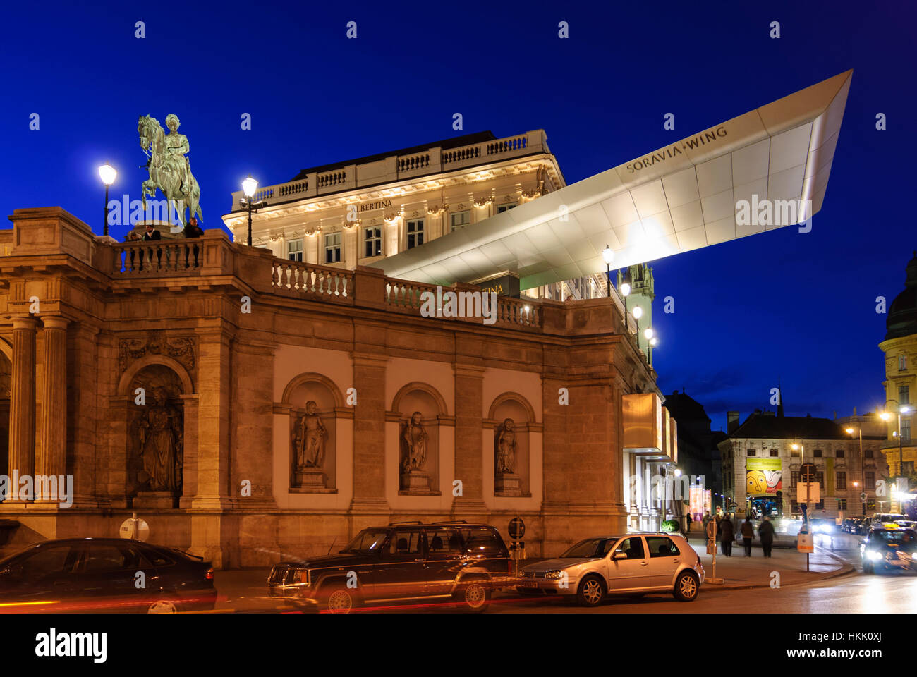 Wien, Vienne, Albertina : 01. Vieille Ville, Wien, Autriche Banque D'Images