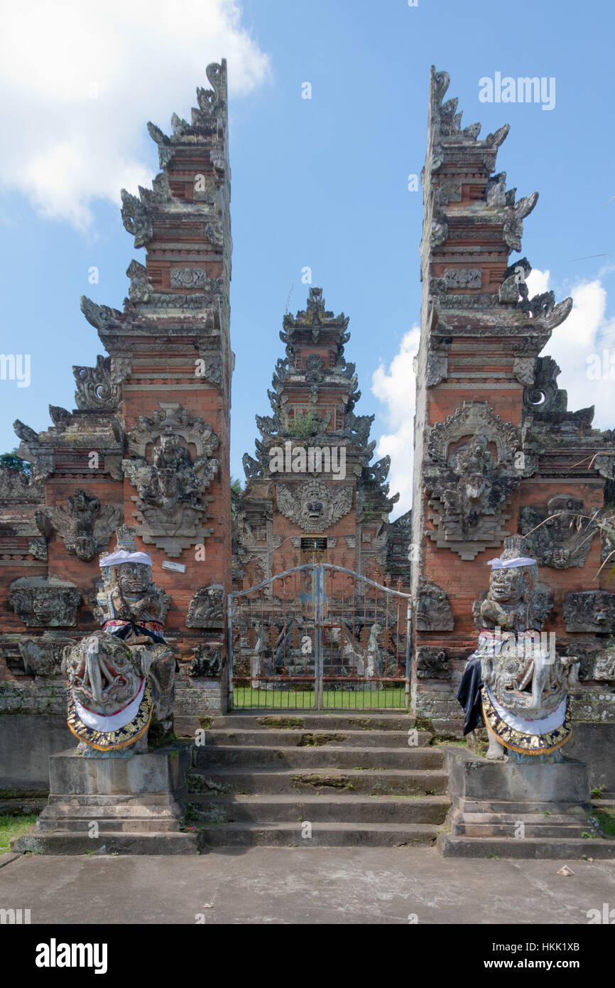 Temple Hindou de Bali, Indonésie Banque D'Images