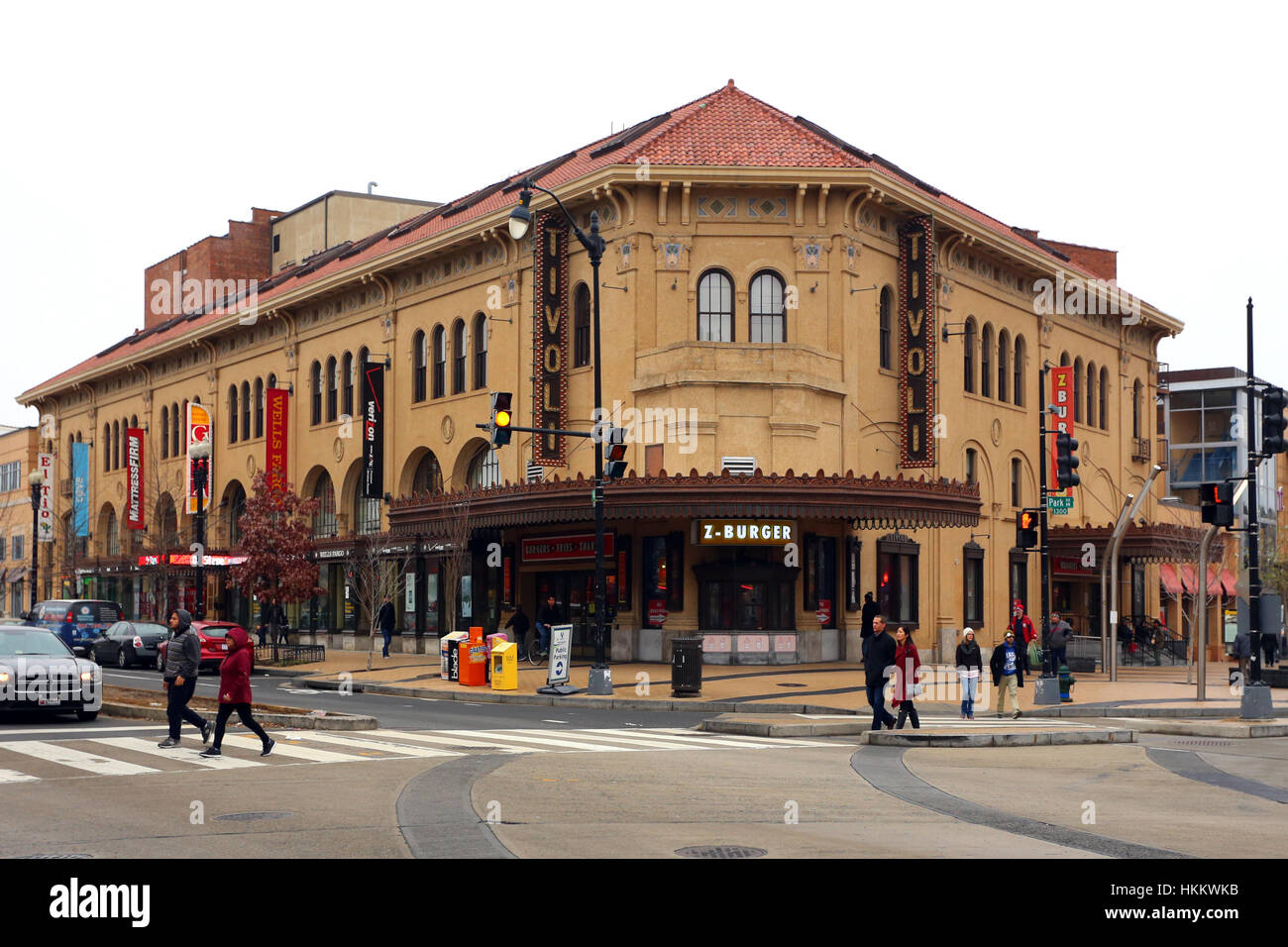 Tivoli Theatre dans le quartier de Columbia Heights à Washington, DC. Banque D'Images