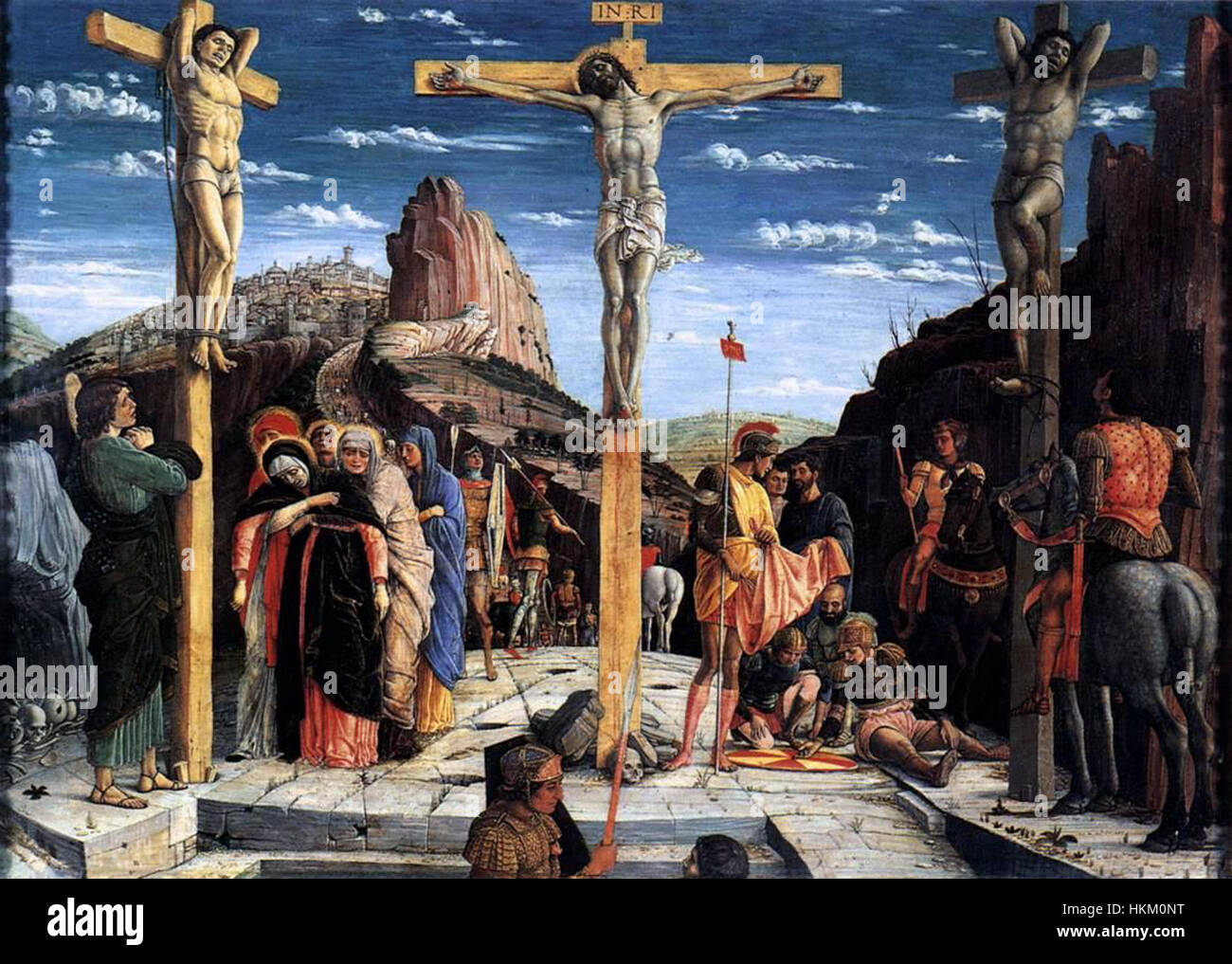 Andrea Mantegna - Crucifixion - WGA13973 Banque D'Images