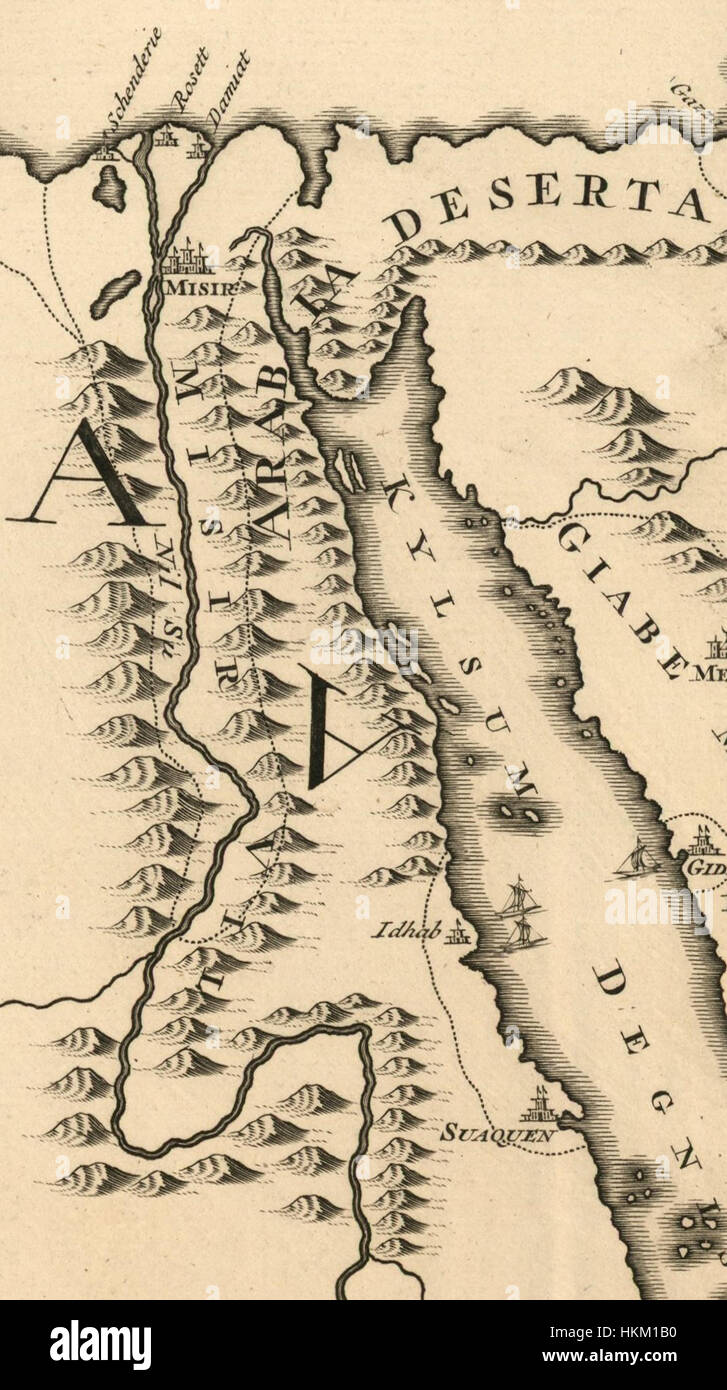 Cette carte de 1740, intitulée 'Mappa dell'Impero Ottomanno', a été créée par Abu Bakr Ibn Braham et Abubekir Efendi. Il représente l'Empire ottoman à son apogée, mettant en valeur la vaste portée territoriale de l'empire. Banque D'Images