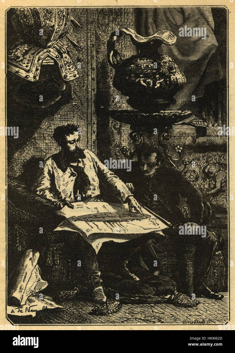 20000 plans Aronnax Nemo Banque D'Images