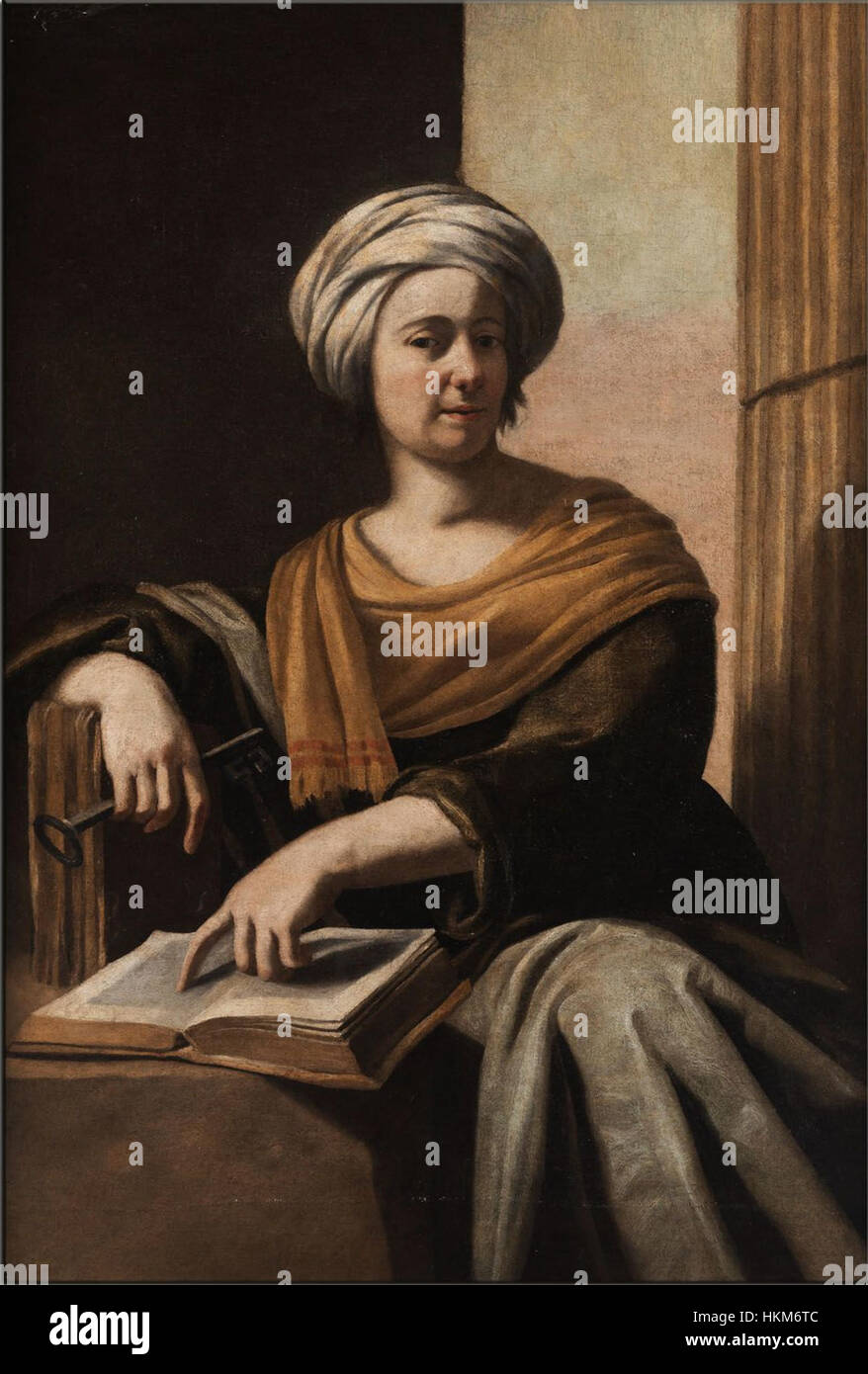 'Allegorie17Jh 002' est une peinture allégorique du XVIIe siècle, riche en signification symbolique et représentant divers thèmes de la vertu, de la morale et de l'expérience humaine. La pièce présente des détails complexes et des couleurs riches typiques de la période baroque, soulignant la maîtrise du genre par l'artiste. Banque D'Images