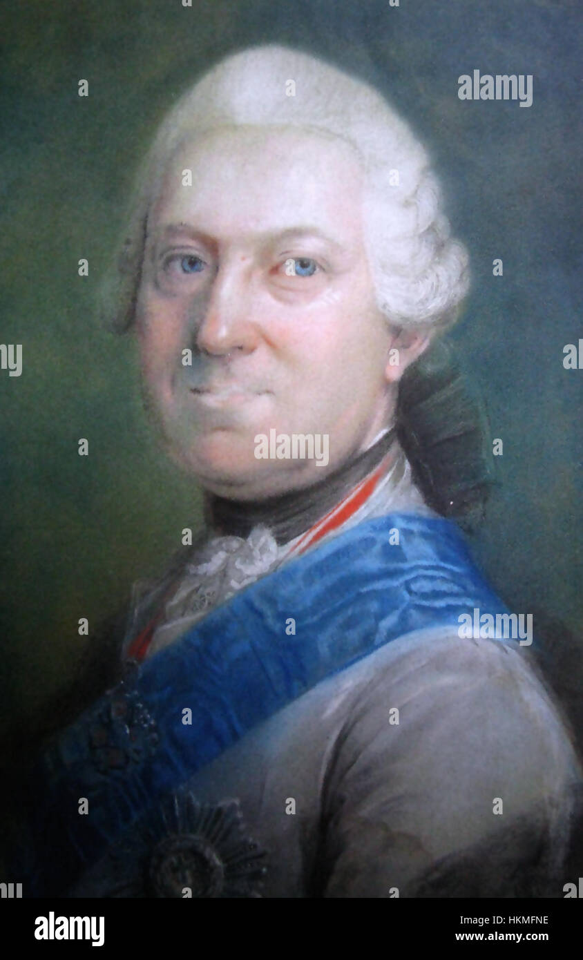Ce portrait d'Andrzej Hieronim Zamoyski, un noble polonais, capture l'aristocratie et la mode de la Pologne du XVIIIe siècle. L'œuvre reflète son statut social élevé et le rôle de la noblesse dans le Commonwealth polono-lituanien. Banque D'Images