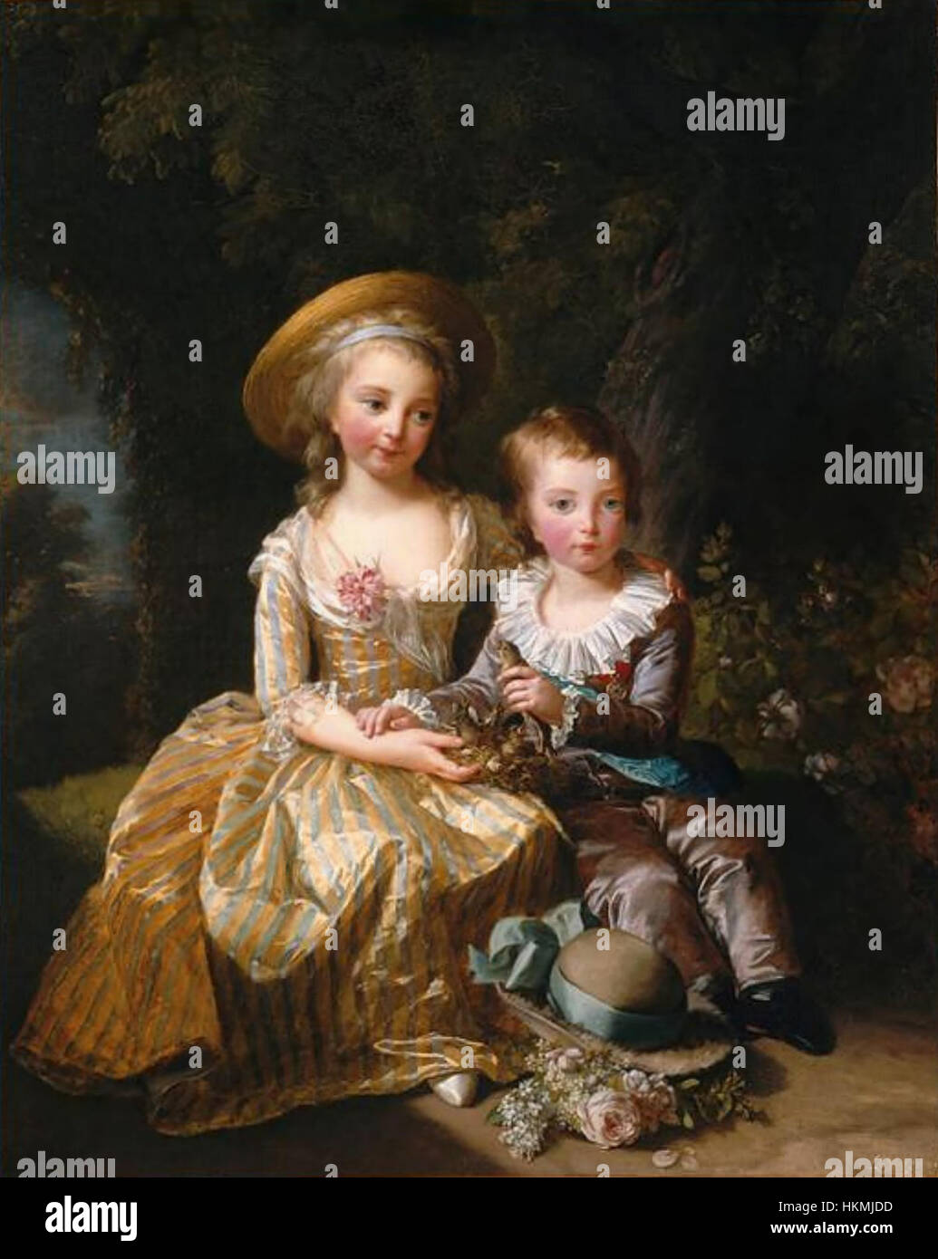 Marie et les enfants Banque de photographies et d’images à — free download