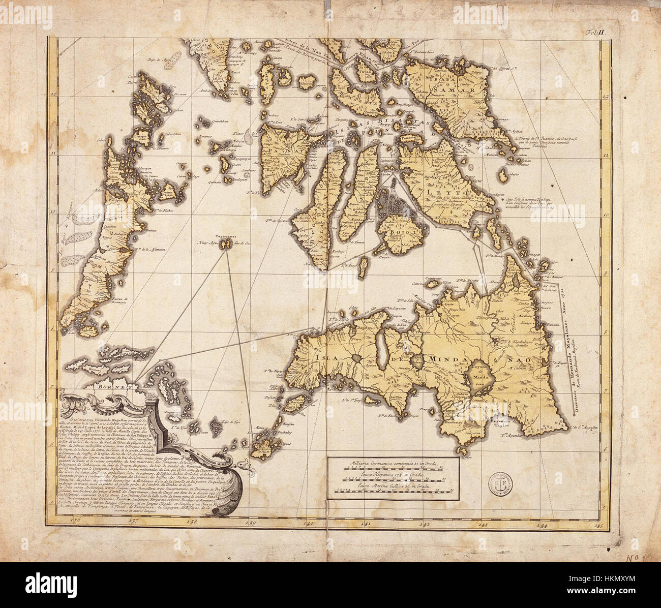 La carte AMH-5183-NA des Philippines est une carte historique illustrant les caractéristiques géographiques et les frontières politiques des Philippines. Cette carte est un document important dans l'étude de l'histoire et de la géographie des Philippines. Banque D'Images