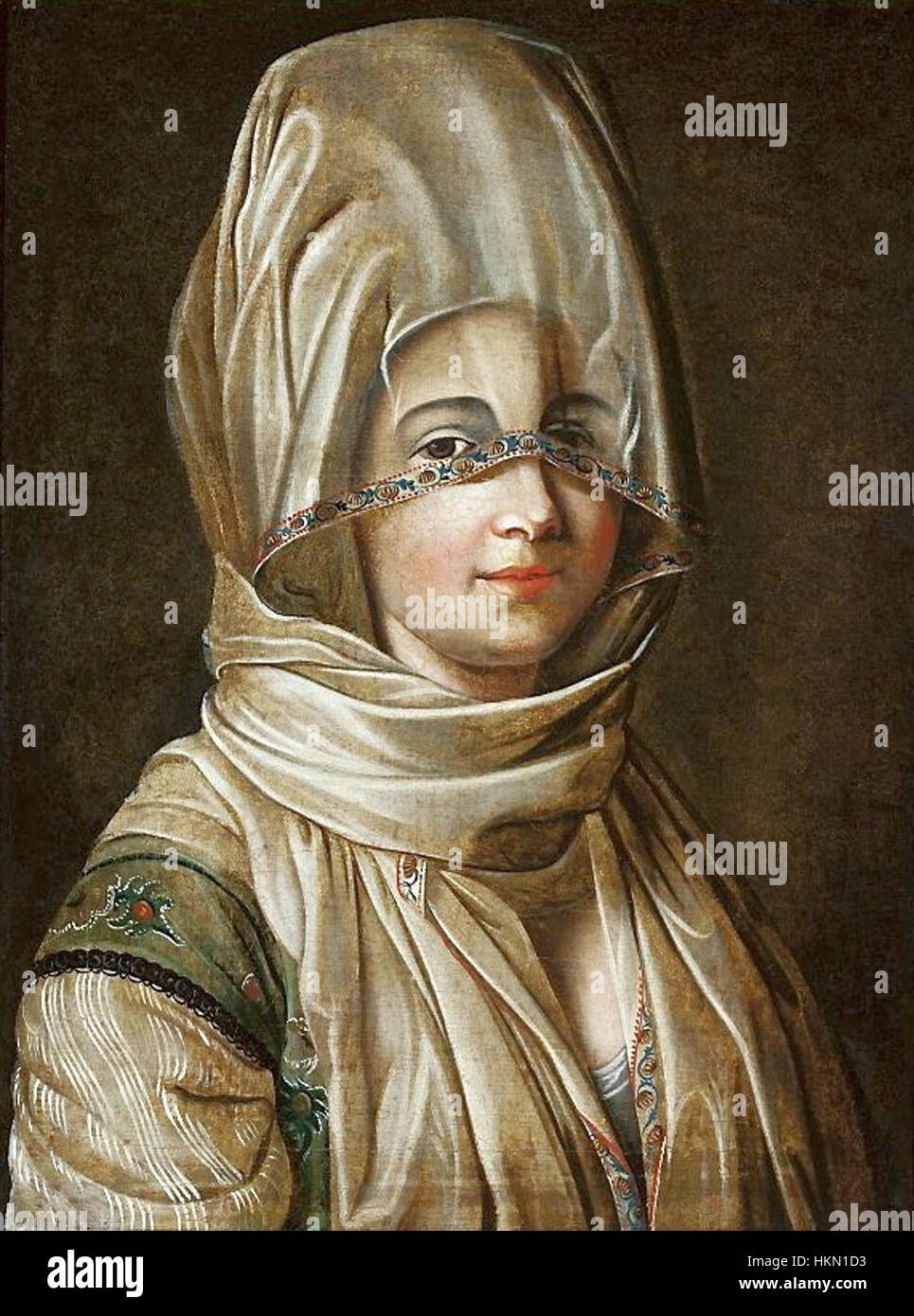 Une peinture d'un artiste anonyme, représentant Gertruda Komorowska, une représentation élégante dans le style du XIXe siècle. L'œuvre reflète à la fois la signification historique et artistique, mettant l'accent sur le contexte culturel et social du sujet de l'époque. Banque D'Images Une peinture d'un artiste anonyme, représentant Gertruda Komorowska, une représentation élégante dans le style du XIXe siècle. L'œuvre reflète à la fois la signification historique et artistique, mettant l'accent sur le contexte culturel et social du sujet de l'époque. Banque D'Images