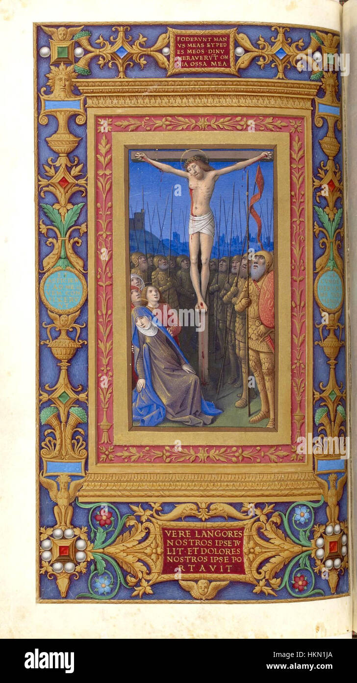Aragon-F194-Crucifixion Banque D'Images