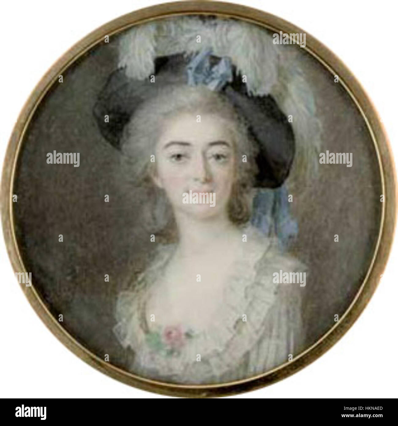 Giovanna Bassi (1762-1834) portrait Banque D'Images