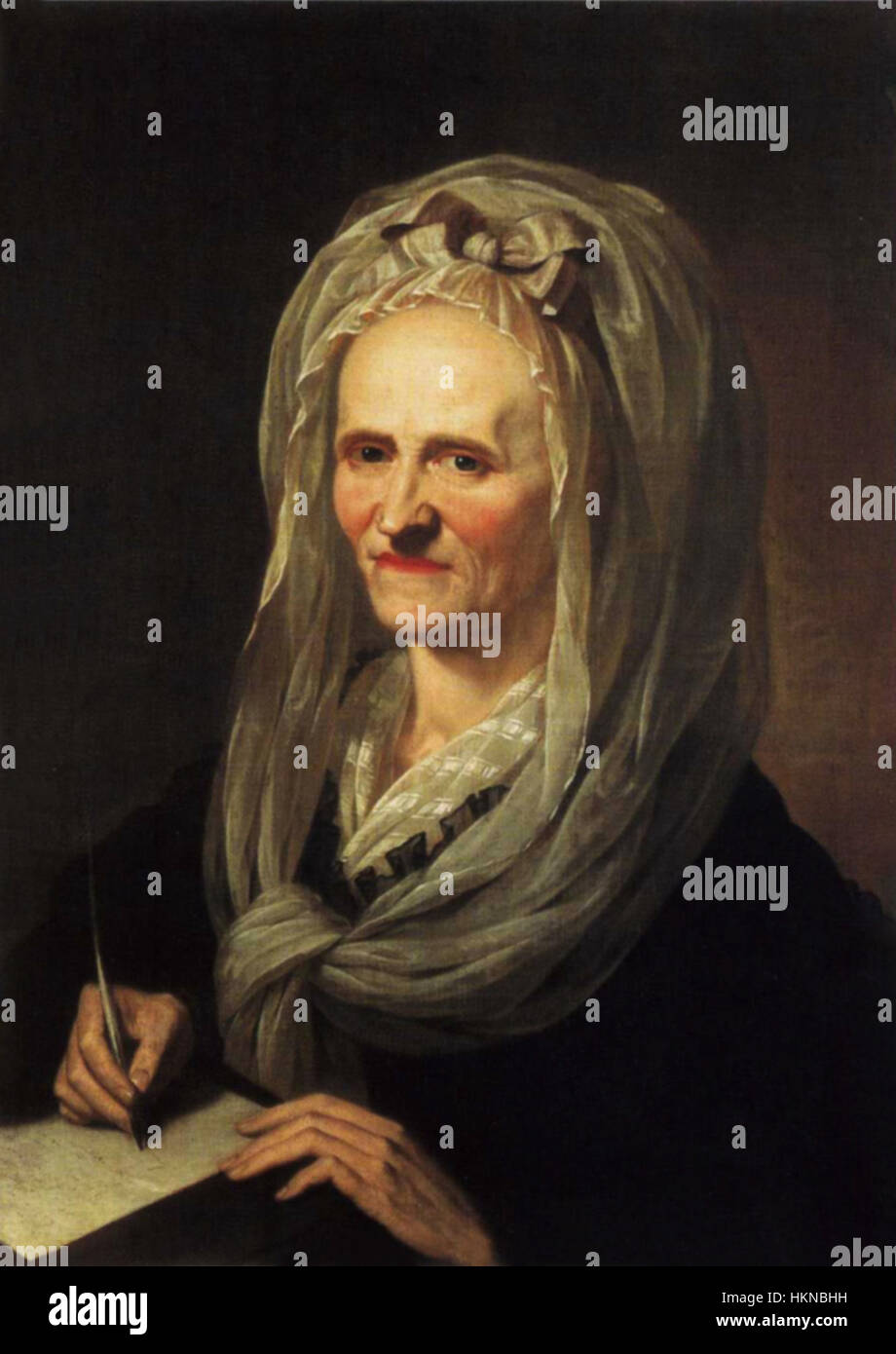 Cette pièce de Karsch (Kehrer) présente un portrait détaillé et expressif dans leur style signature. L'utilisation par l'artiste de traits audacieux et de contrastes met en évidence les traits du sujet, capturant une étude intime et profonde du caractère dans le milieu de la peinture à l'huile. Banque D'Images