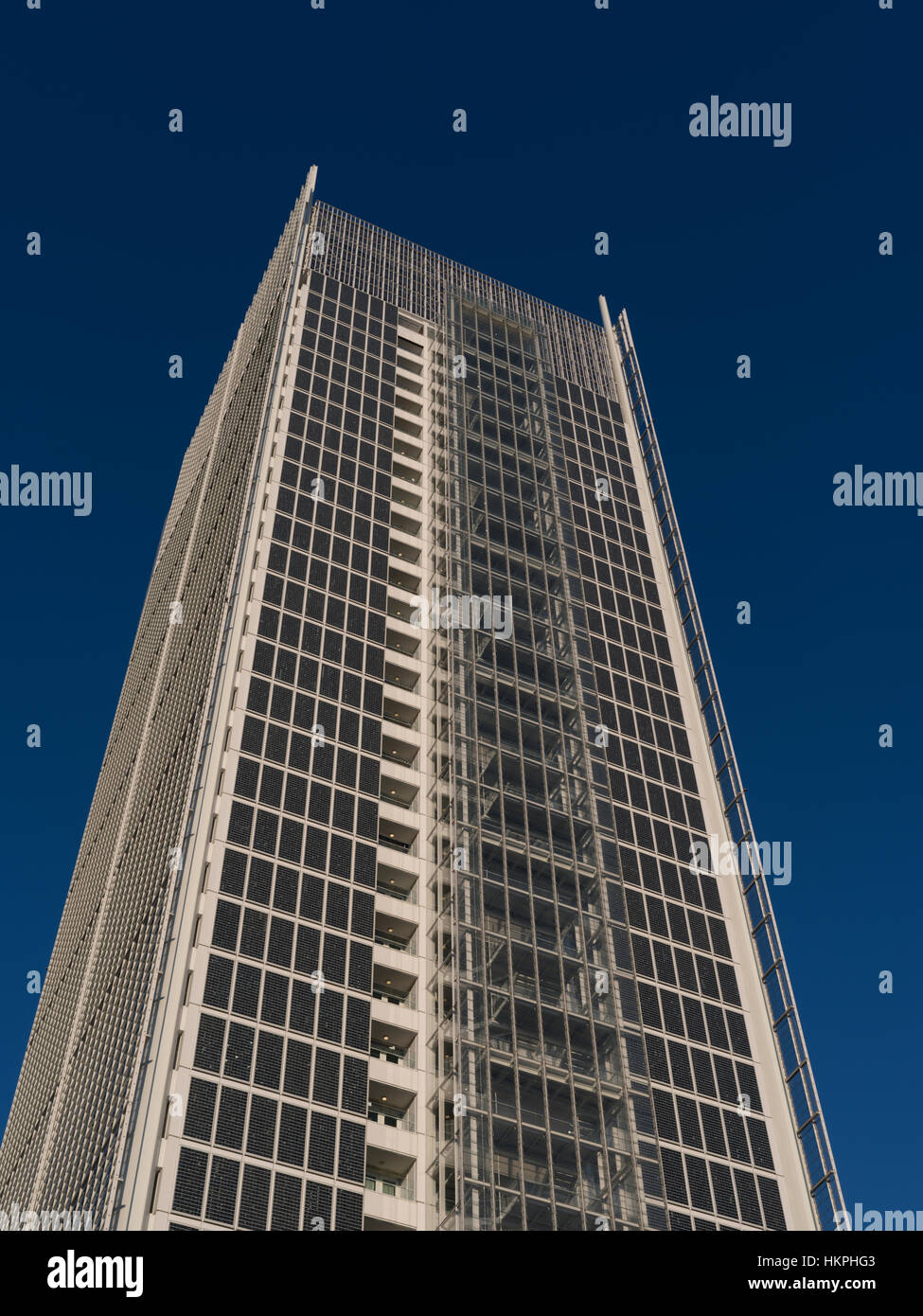 Turin, Italie, le 24 janvier 2017 : torre Intesa Sanpaolo, siège pour le groupe bancaire Intesa Sanpaolo. Banque D'Images