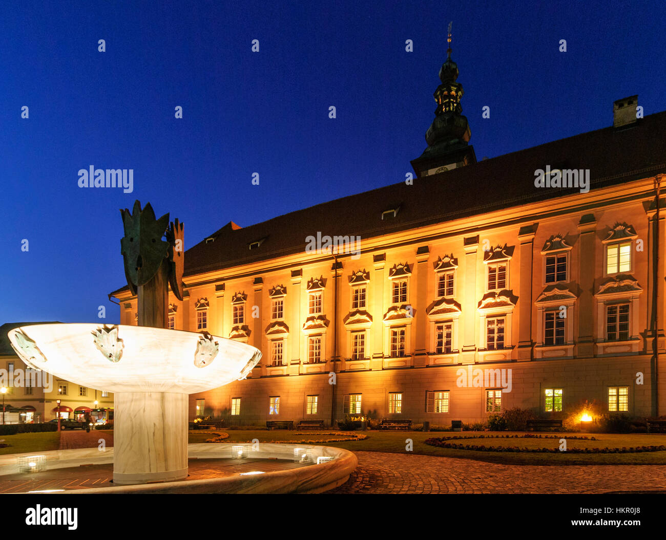 Klagenfurt : Landhaus (State House), , Kärnten, Carinthie, Autriche Banque D'Images