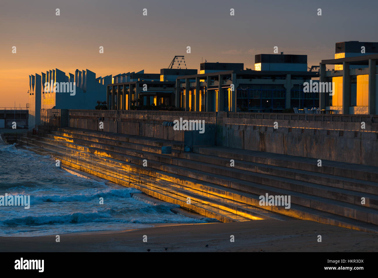 Municipal centre de Vela, Port Olympique, Barcelone, Catalogne, Espagne. Banque D'Images