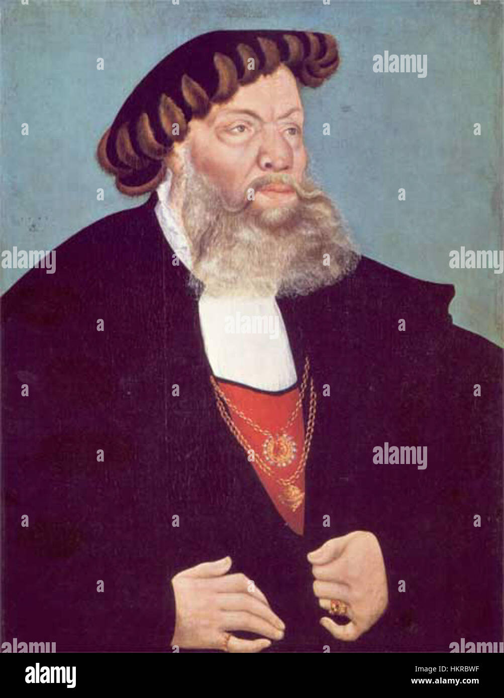 Caspar von Minckwitz 1543 Banque D'Images
