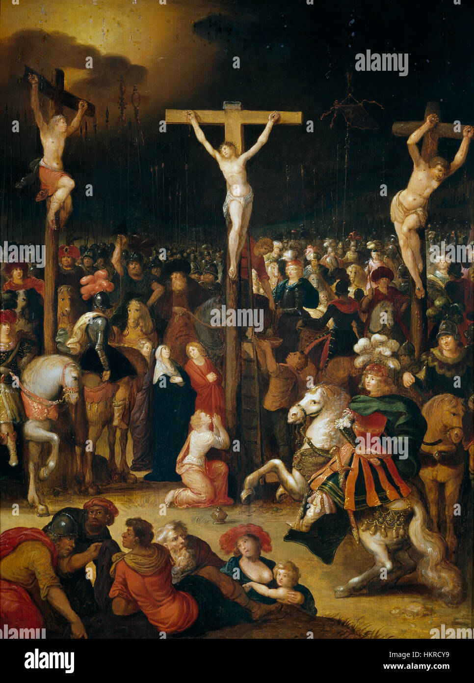 Caulery-crucifixion-prado Banque D'Images