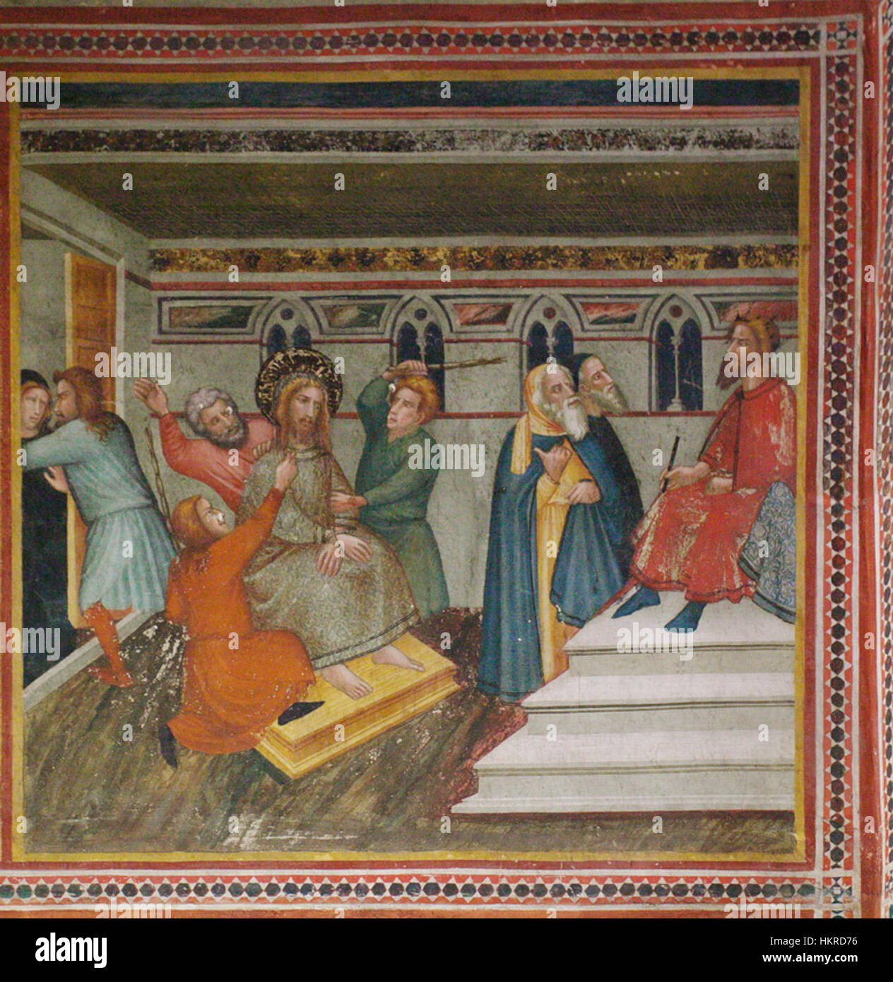 CelaStMiquel Improperis 3590 est une œuvre d'art historique qui reflète le style classique, avec des détails complexes et une signification symbolique. Il est un exemple d'art vintage avec un contexte historique riche et une valeur artistique. Banque D'Images