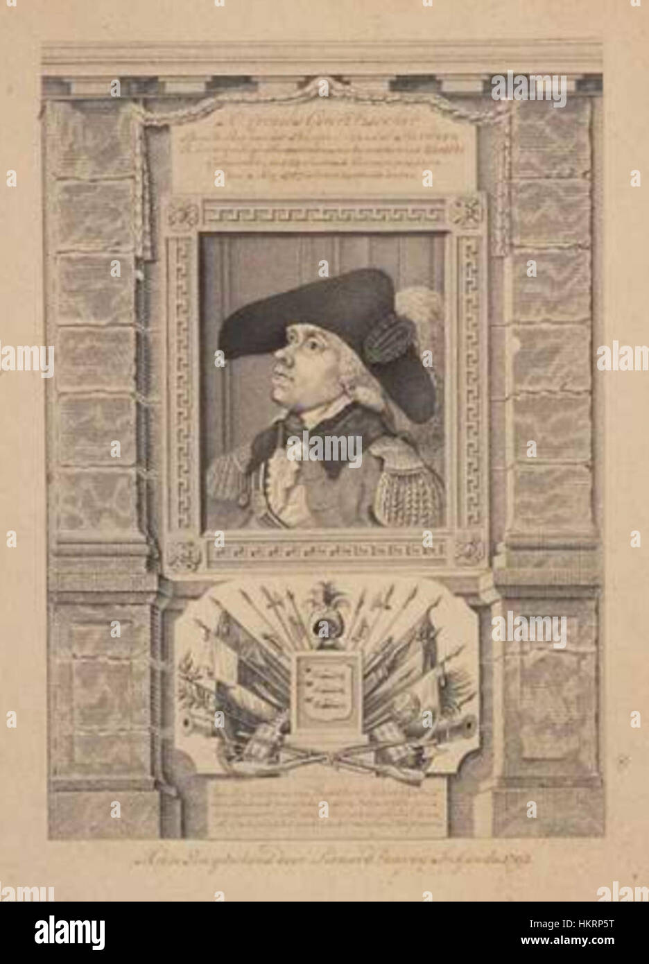 Govert Cornelis Visscher (1764-1787) Leonard Venroy porte (1734-1808) Banque D'Images