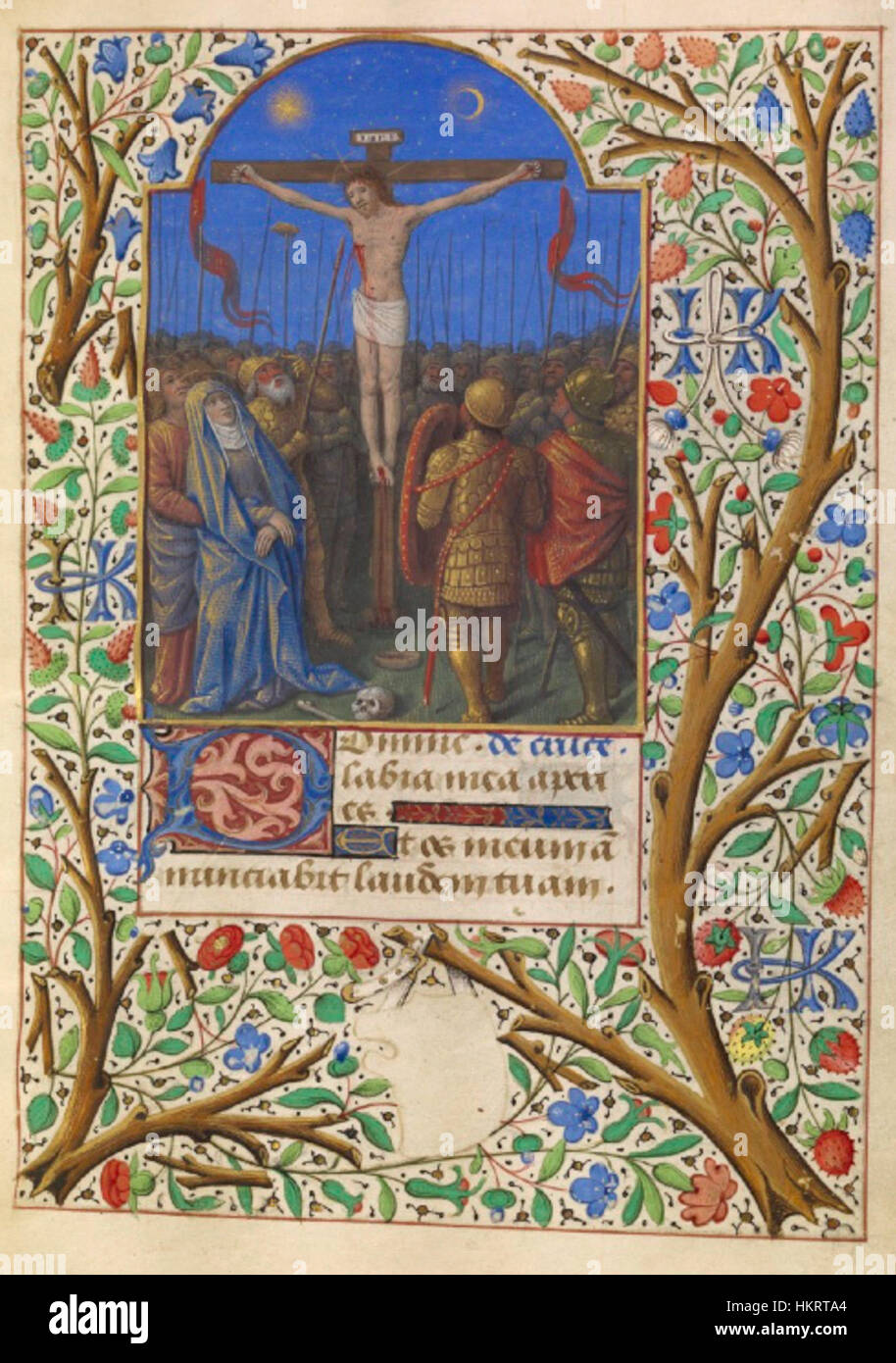 Crucifixion-Heures-Catherine Banque D'Images