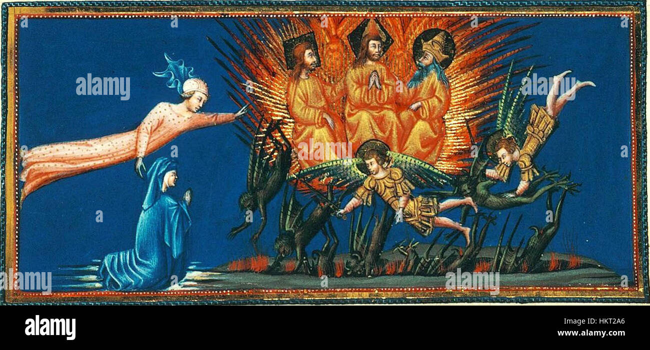 Divine Comédie. Dante.12 Banque D'Images