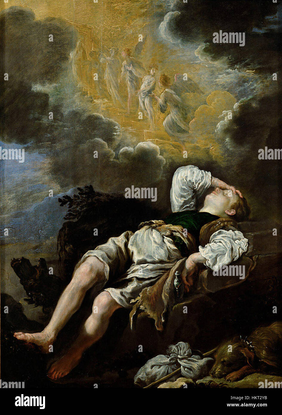 Le travail de *Domenico Fetti* démontre sa maîtrise dans la capture de personnages religieux et historiques. Connu pour sa palette de couleurs vives et sa profondeur émotionnelle, l’art de Fetti reflète l’intensité dramatique de l’art baroque et sa représentation de thèmes religieux. Banque D'Images