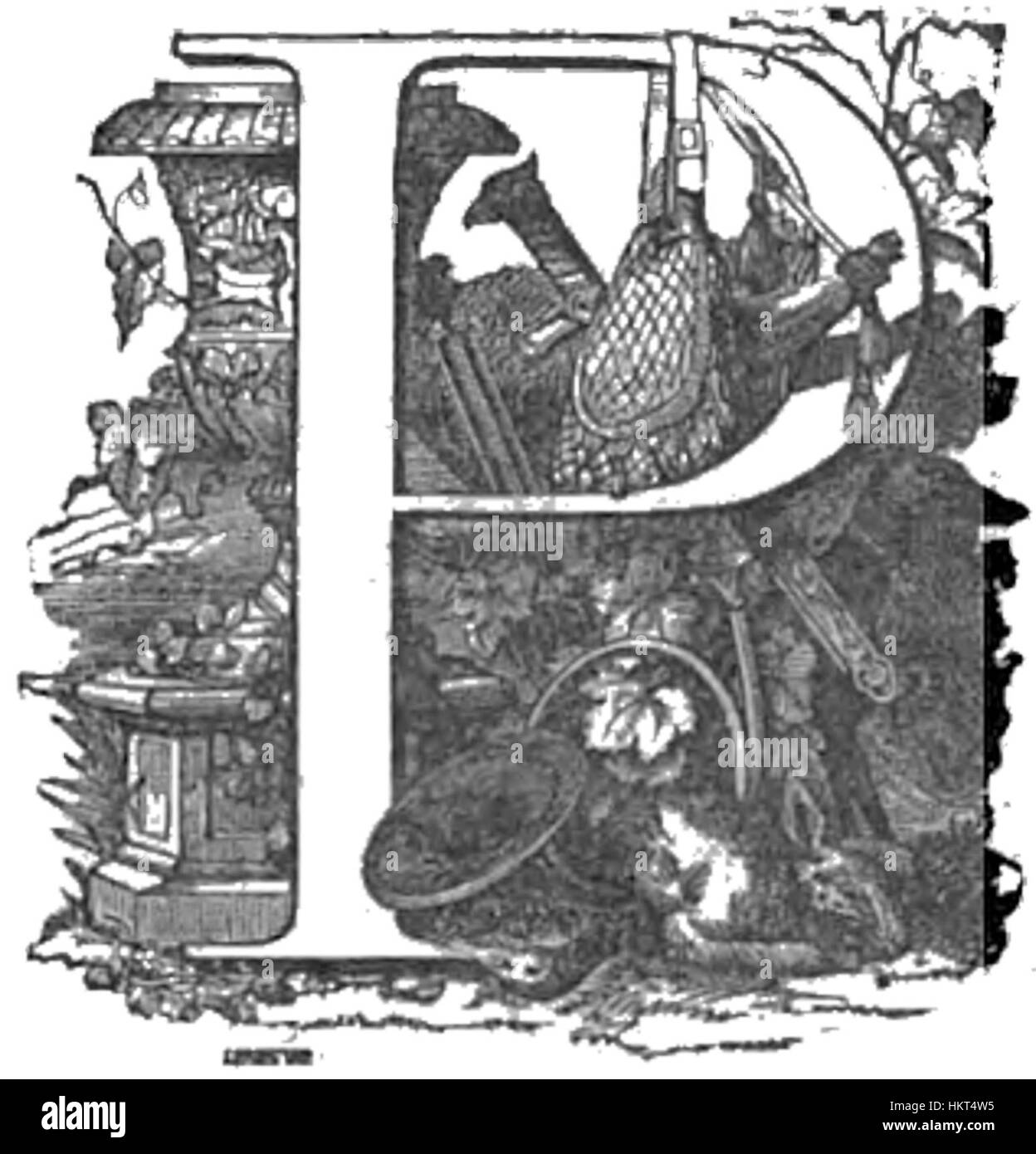 Cette page de l'édition 1849 de 'les trois Mousquetaires' d'Alexandre Dumas présente une scène du roman historique. Le texte et l'illustration reflètent le style littéraire de l'époque et les thèmes dramatiques de l'histoire. Banque D'Images