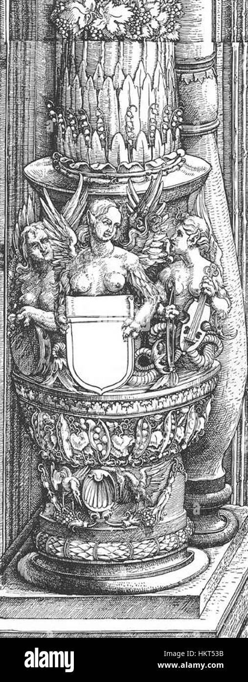 Dürer, Arco trionfale, 04 Banque D'Images