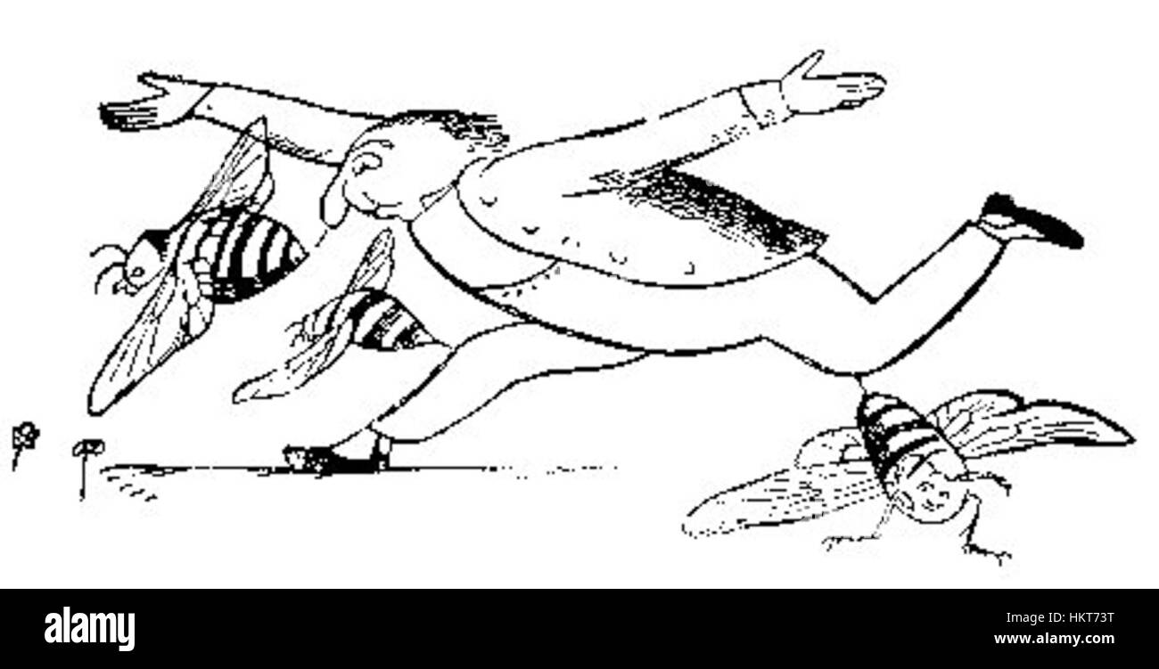 Une illustration tirée de « A Book of Nonsense » d'Edward Lear, capturant le ton fantaisiste et ludique du travail de Lear. La pièce mélange des vers humoristiques avec des illustrations charmantes et détaillées, typiques de l'auteur et illustrateur britannique du XIXe siècle. Banque D'Images