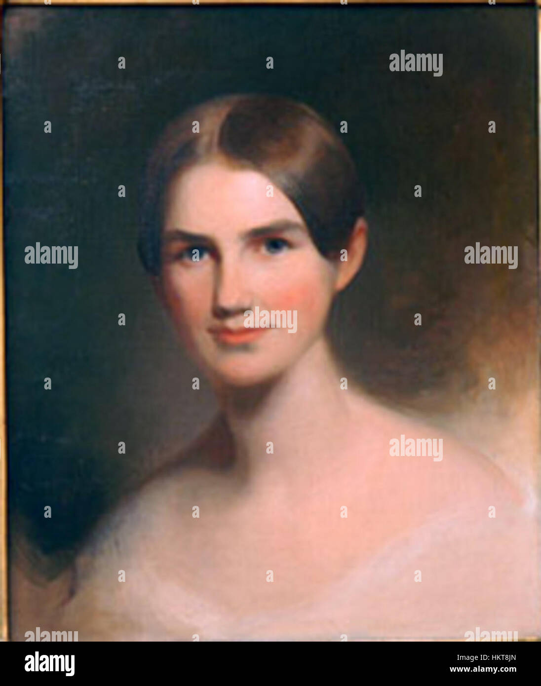 Elizabeth Blair Lee est un portrait d'Elizabeth Blair Lee, une figure importante de l'histoire américaine connue pour son travail social et son influence à Washington, D.C. le portrait capture son caractère noble et ses contributions, reflétant son rôle important dans la société américaine à la fin du XIXe siècle et au début du XXe siècle. Banque D'Images