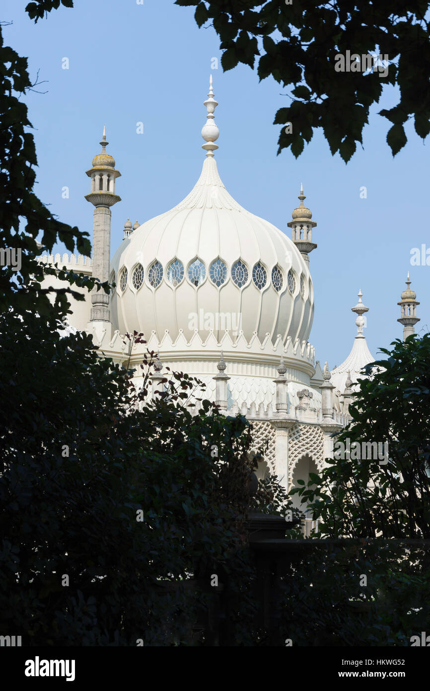 Le pavillon royal de Brighton, Old Steine, Brighton, East Sussex, Angleterre, Royaume-Uni Banque D'Images