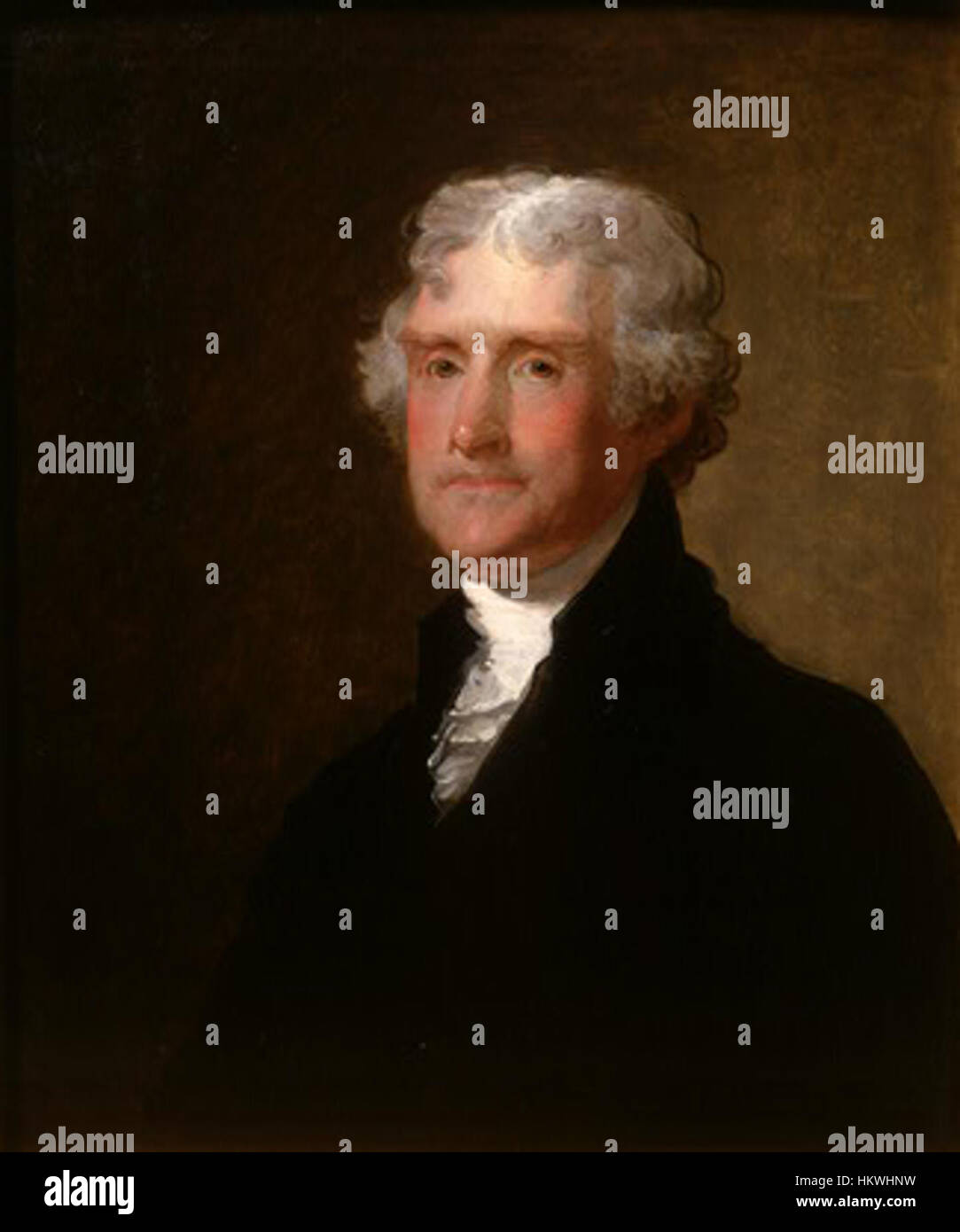 Gilbert Stuart Thomas Jefferson Banque D'Images