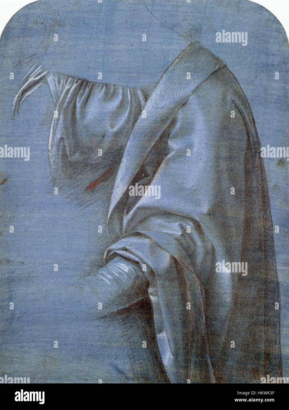 Giovanni Antonio Canal - Étude de drapés - WGA02392 Banque D'Images