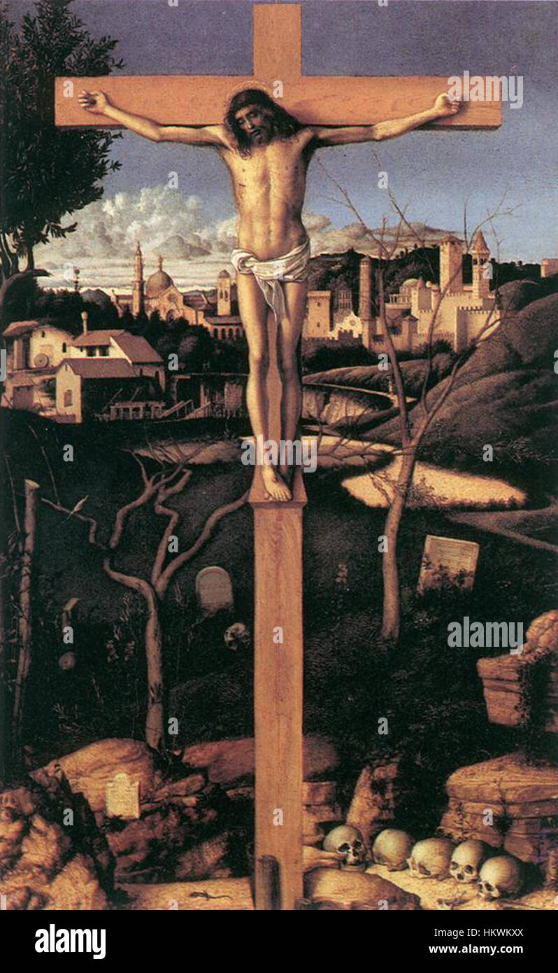 Giovanni Bellini - Crucifixion - WGA01749 Banque D'Images