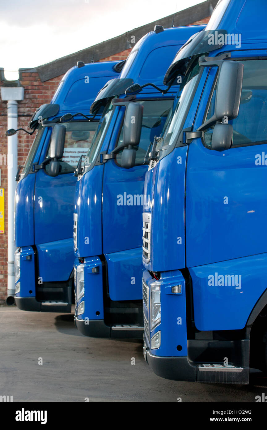 Camion Poids Lourds Volvo FH 2009/2010 unités de tracteur Banque D'Images