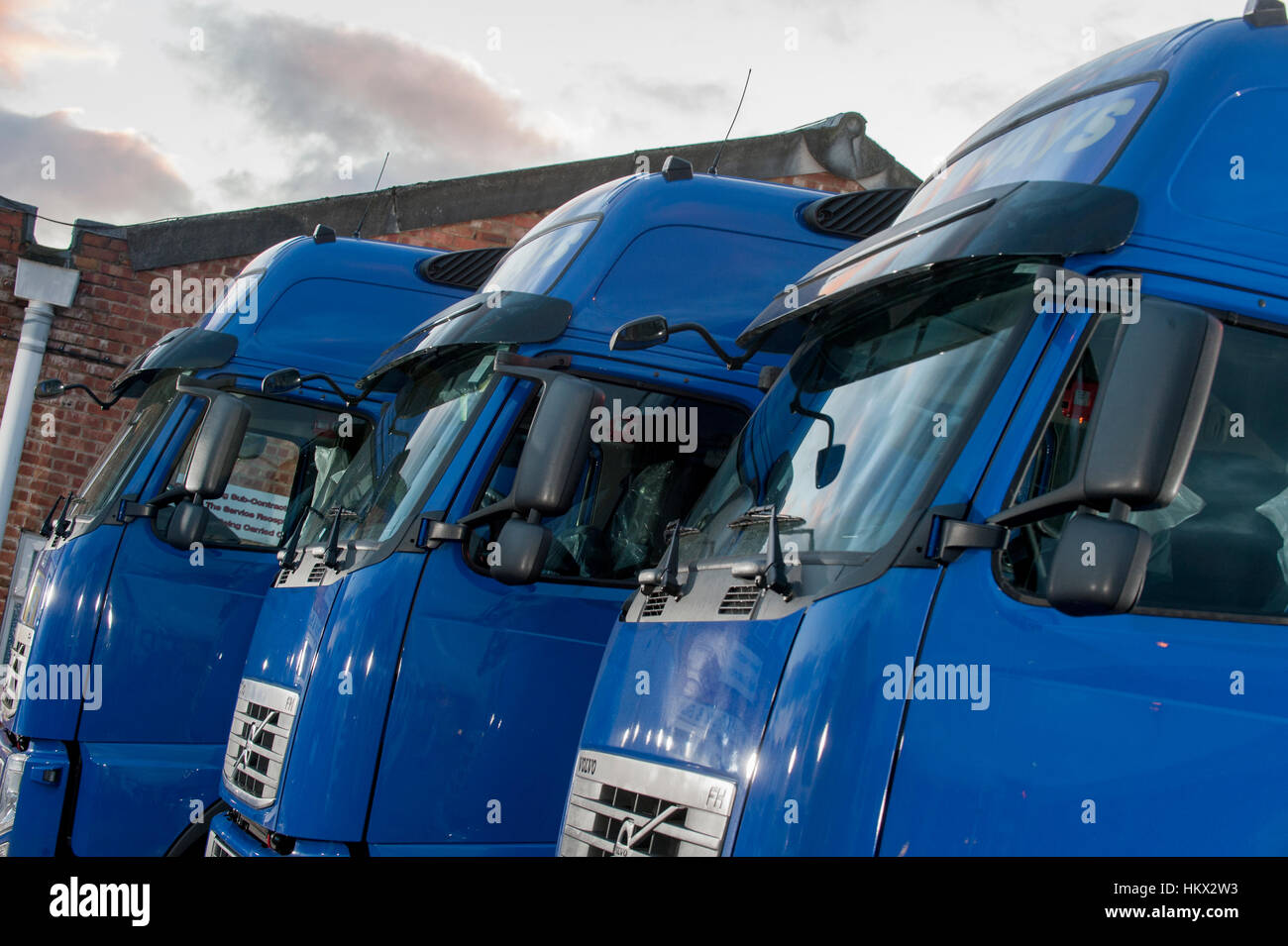 Camion Poids Lourds Volvo FH 2009/2010 unités de tracteur Banque D'Images
