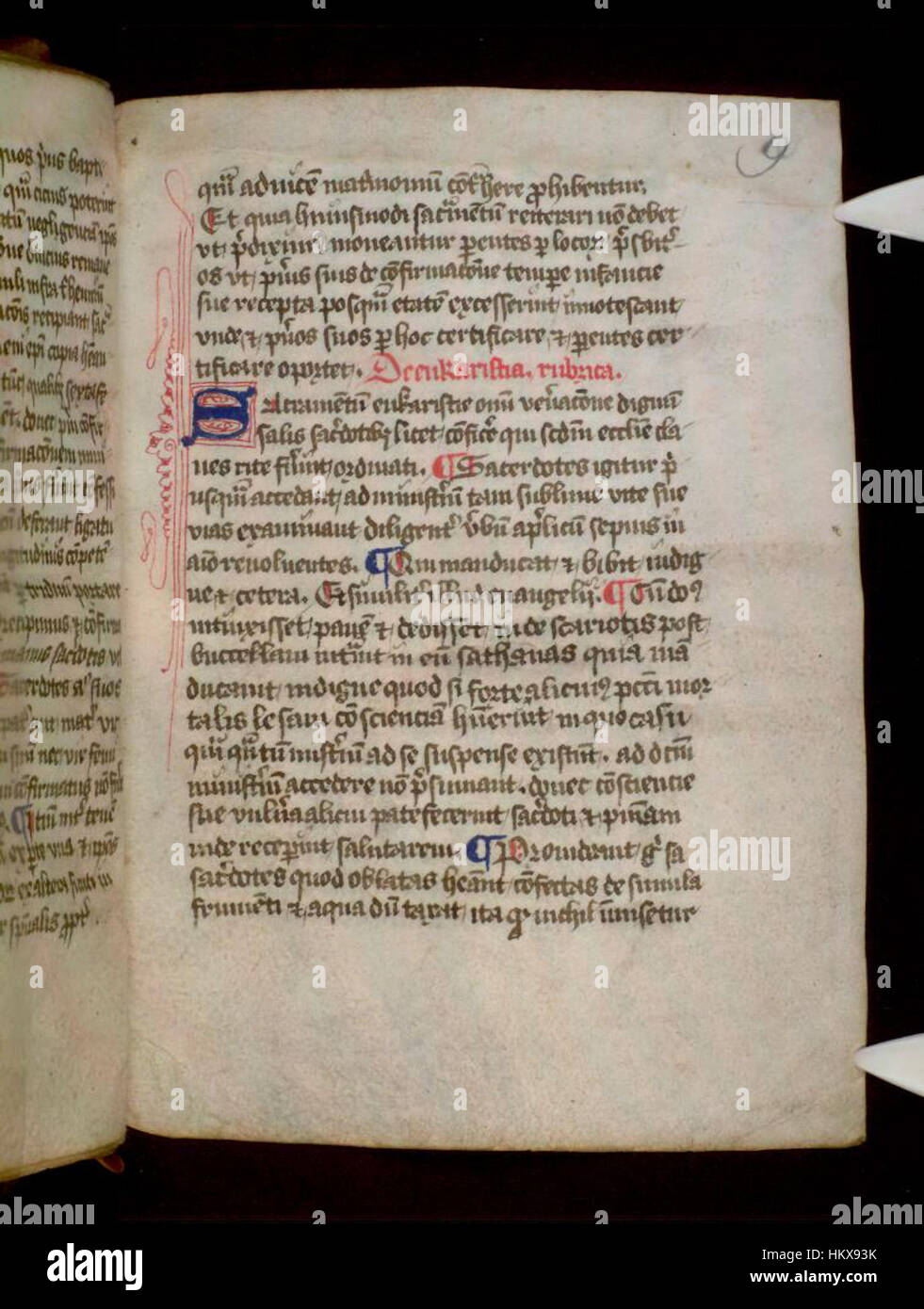 Les « Statuts synodaux en latin » conservés dans les bibliothèques bodléiennes sont des manuscrits historiques importants qui documentent les lois ecclésiastiques et les règlements de l'église médiévale. Rédigés en latin, ces statuts reflètent les pratiques religieuses et juridiques de l'époque, servant de documents historiques vitaux de l'église chrétienne médiévale. Banque D'Images Les « Statuts synodaux en latin » conservés dans les bibliothèques bodléiennes sont des manuscrits historiques importants qui documentent les lois ecclésiastiques et les règlements de l'église médiévale. Rédigés en latin, ces statuts reflètent les pratiques religieuses et juridiques de l'époque, servant de documents historiques vitaux de l'église chrétienne médiévale. Banque D'Images